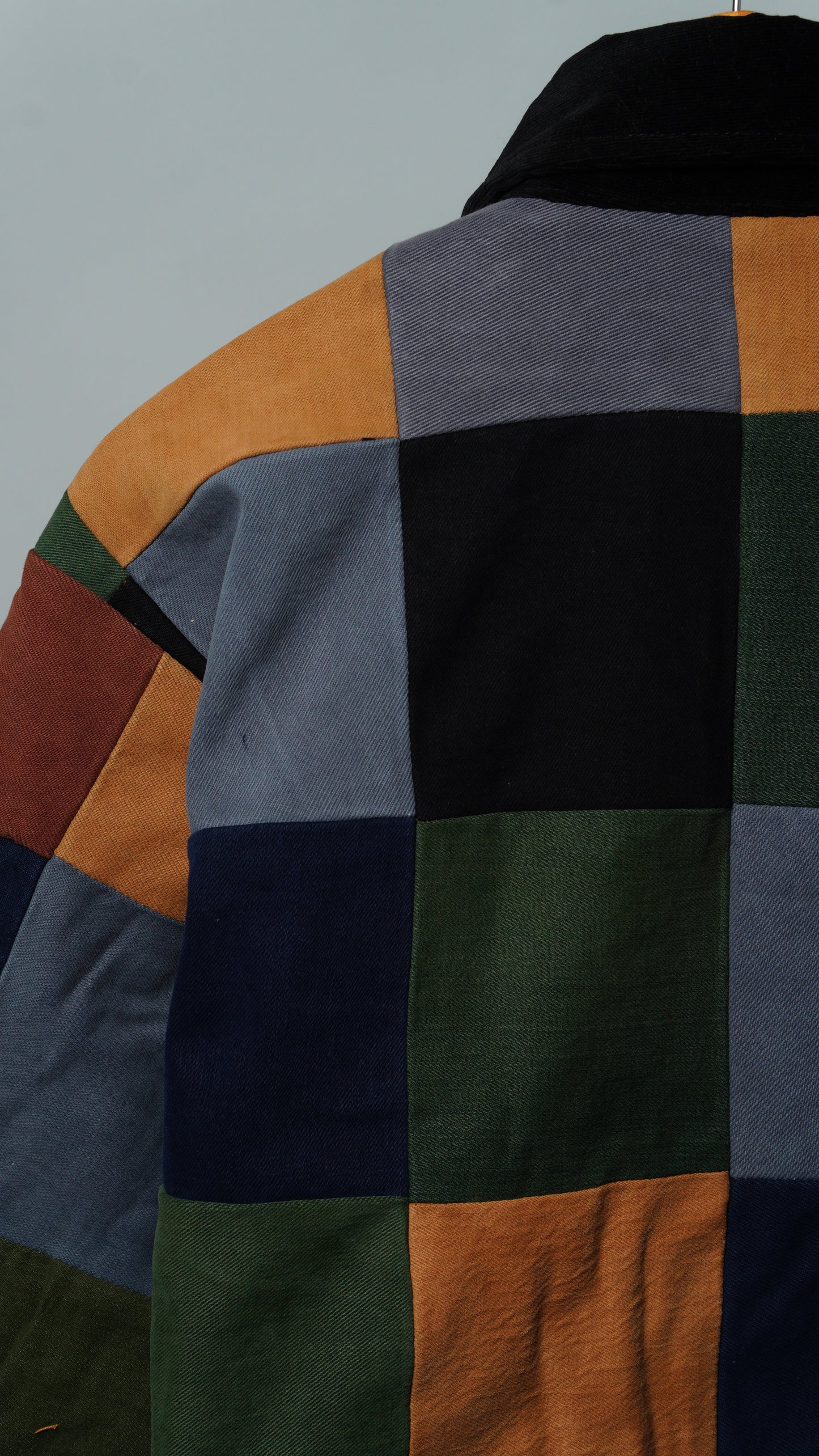 Upcycled Patchwork Jacket Size S