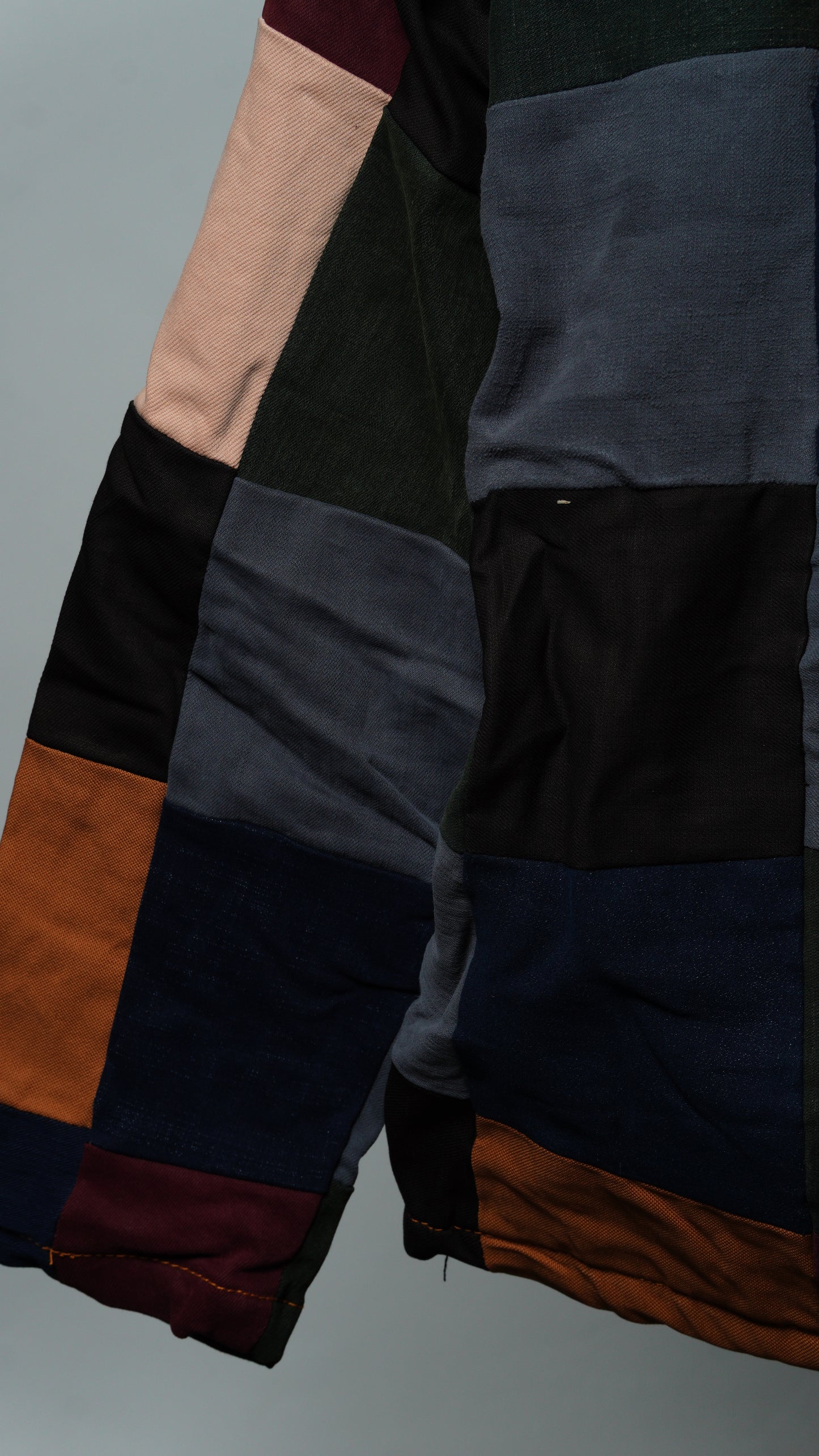 Upcycled Patchwork Jacket Size M