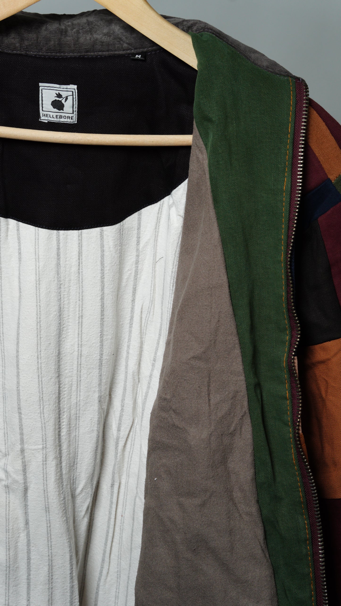 Upcycled Patchwork Jacket Size M