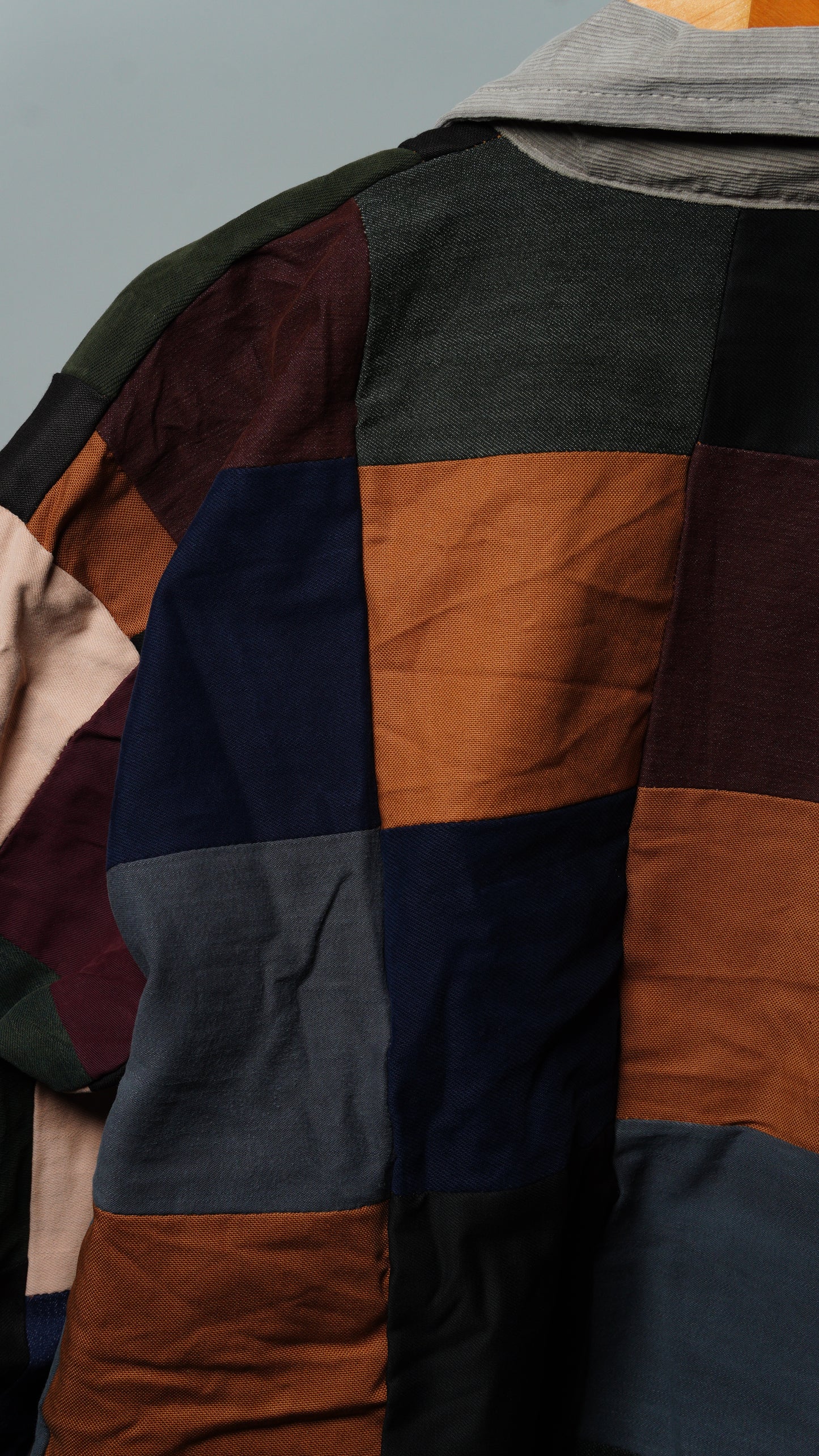 Upcycled Patchwork Jacket Size L