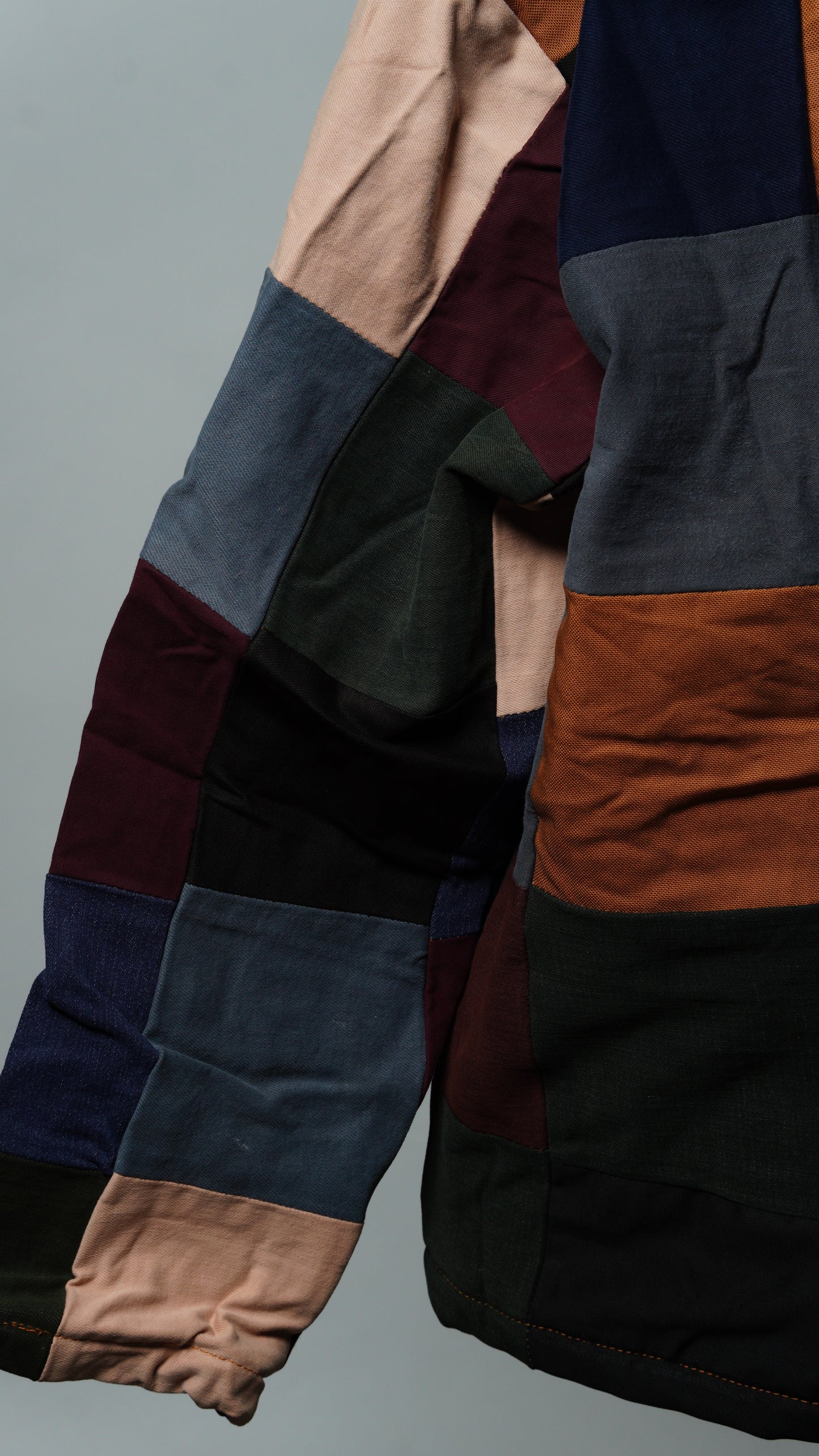 Upcycled Patchwork Jacket Size L