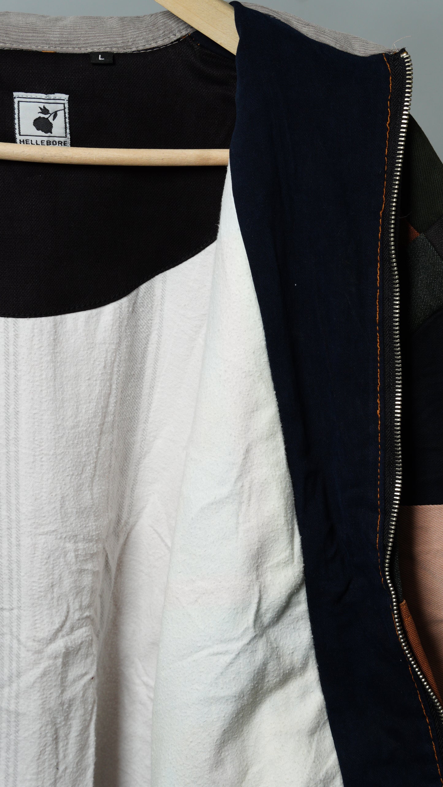 Upcycled Patchwork Jacket Size L