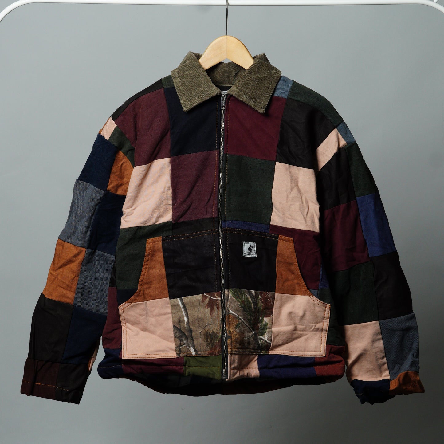 Upcycled Patchwork Jacket Size M