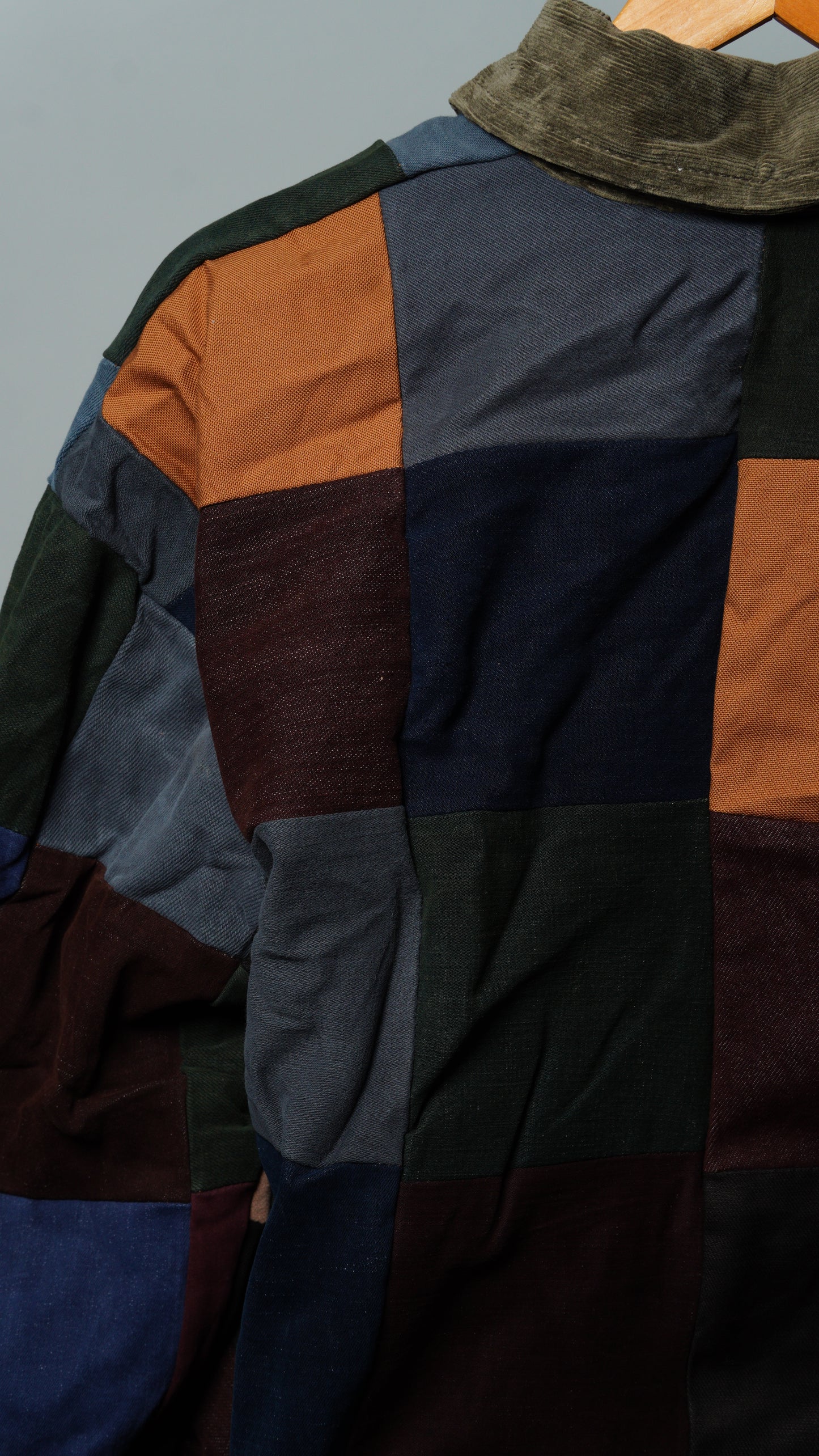 Upcycled Patchwork Jacket Size M