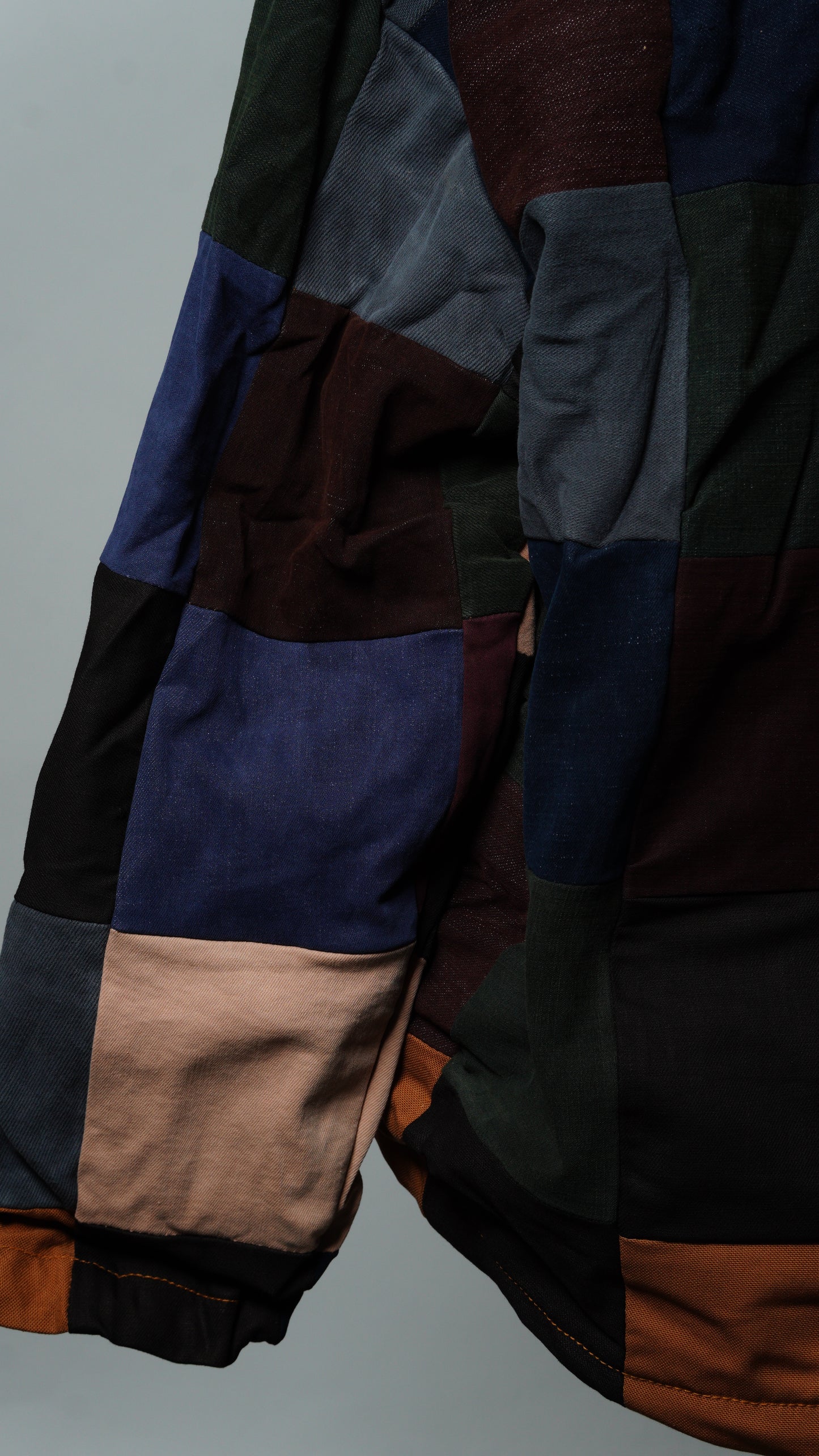 Upcycled Patchwork Jacket Size M