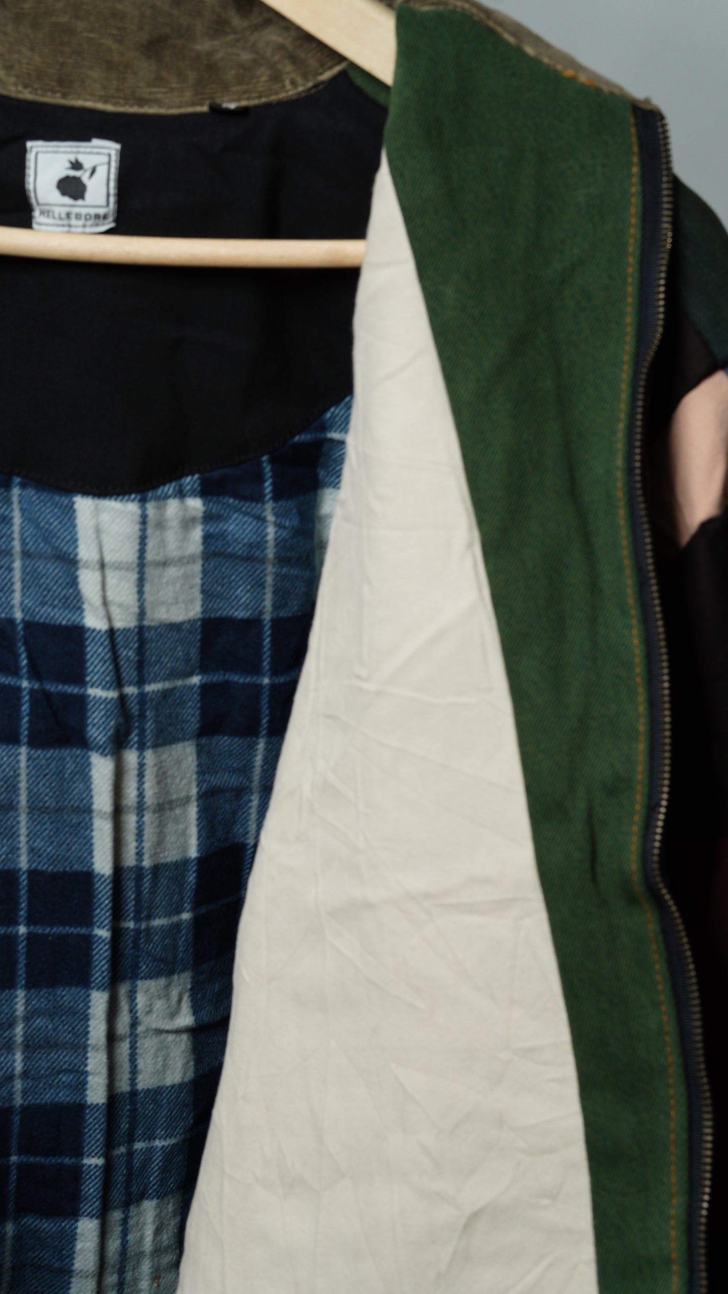 Upcycled Patchwork Jacket Size M