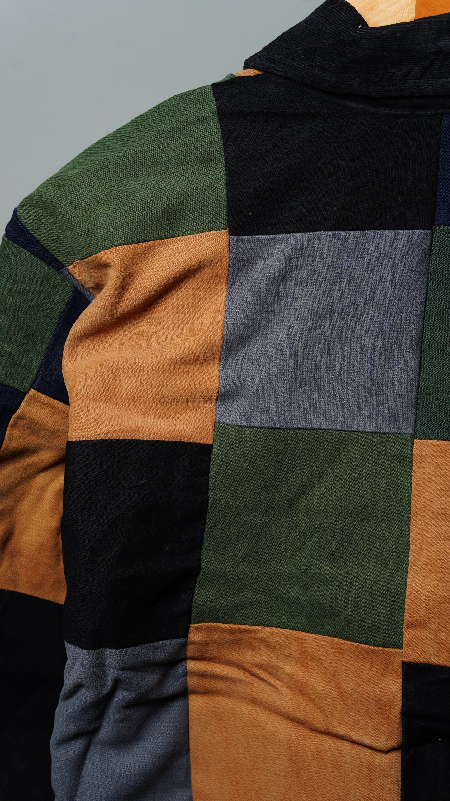 Upcycled Patchwork Jacket Size S