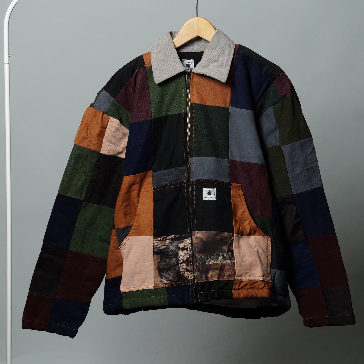 Upcycled Patchwork Jacket Size L