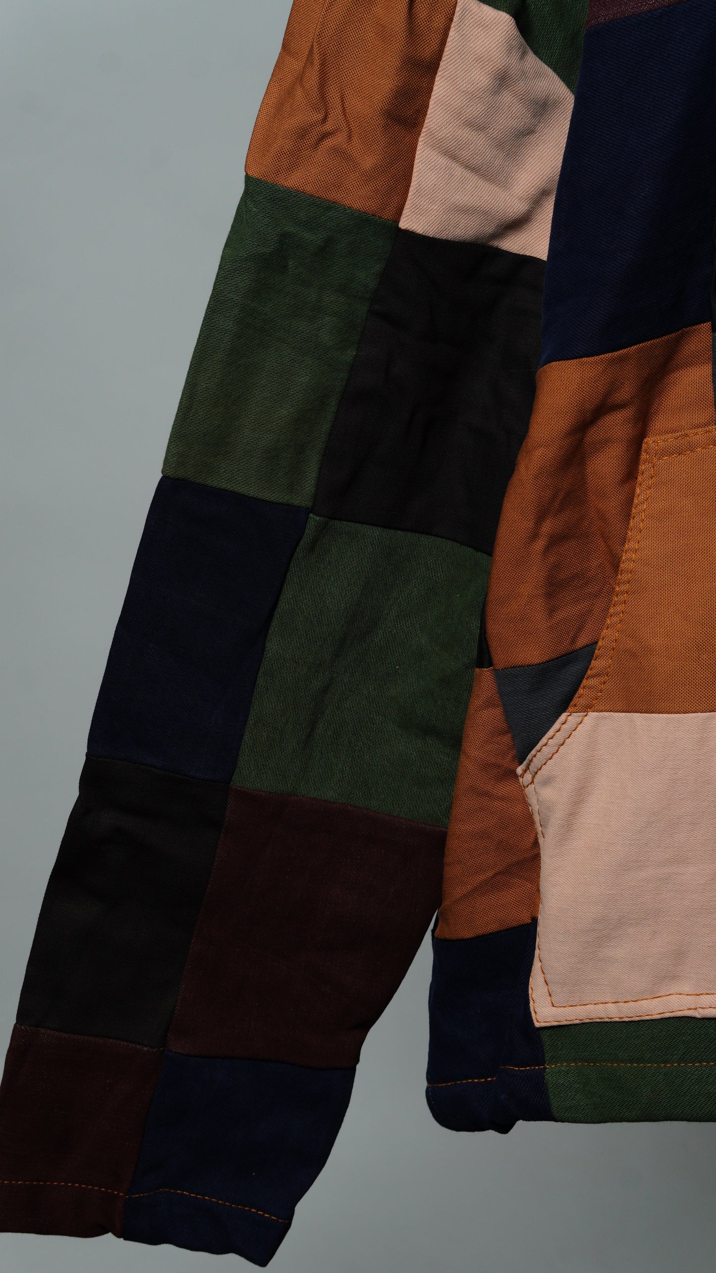 Upcycled Patchwork Jacket Size L