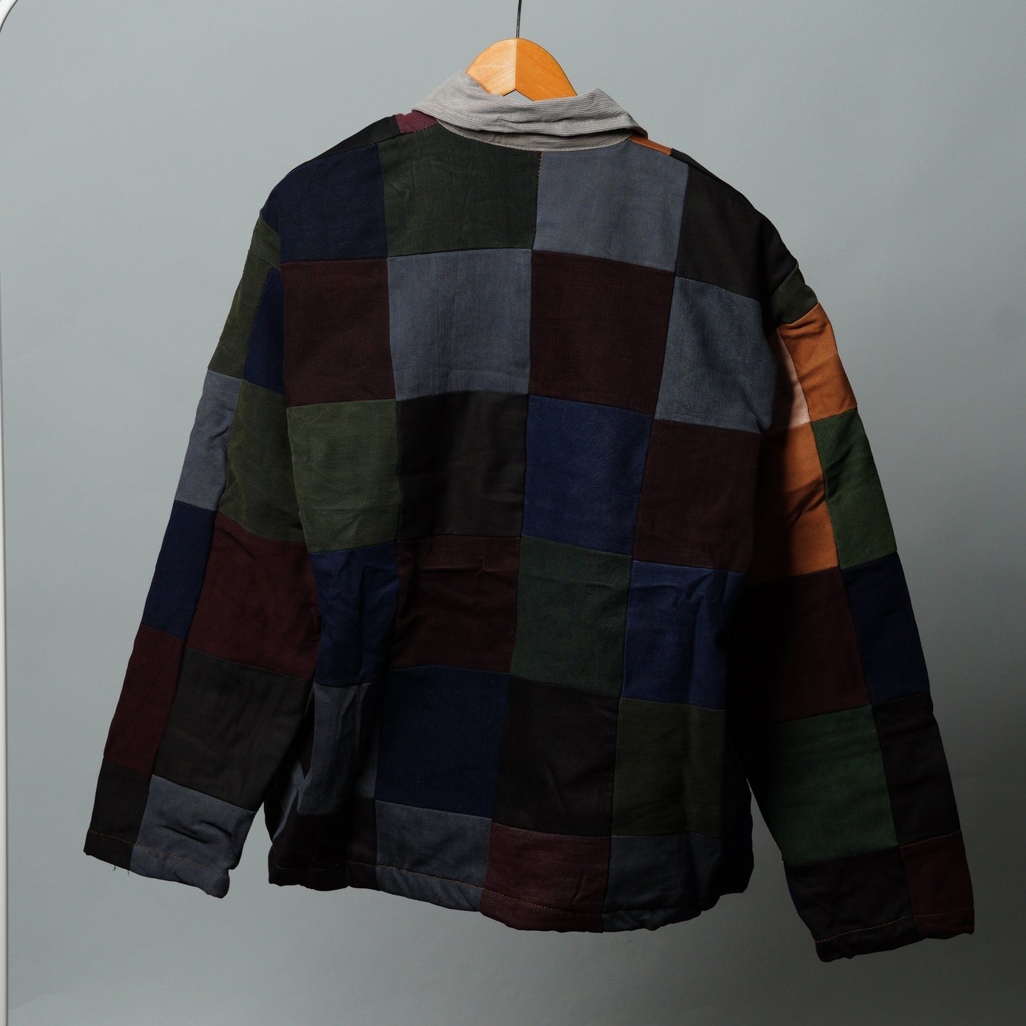 Upcycled Patchwork Jacket Size L