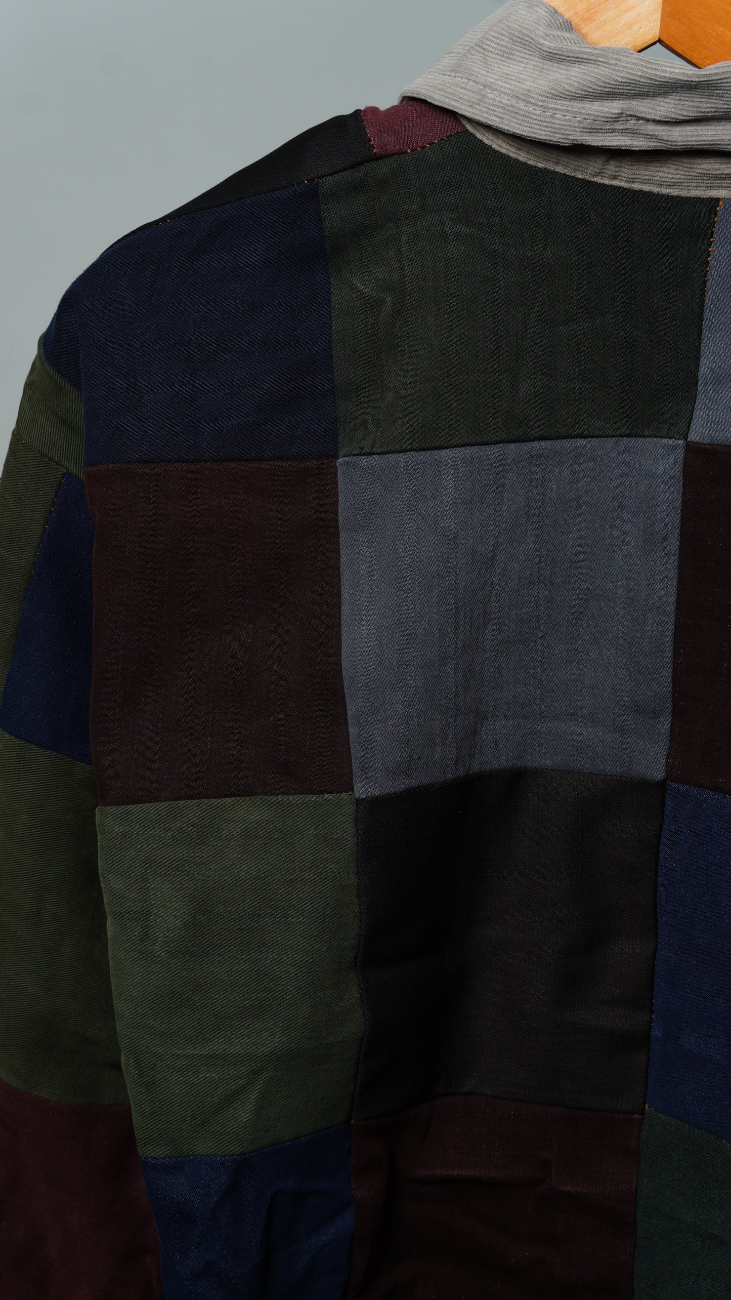 Upcycled Patchwork Jacket Size L