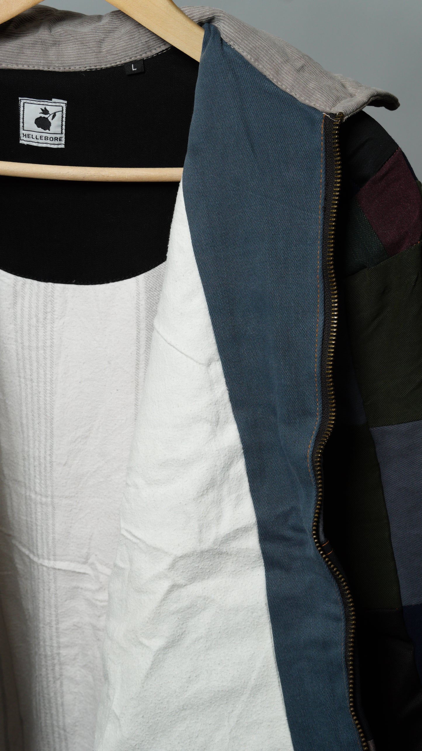 Upcycled Patchwork Jacket Size L