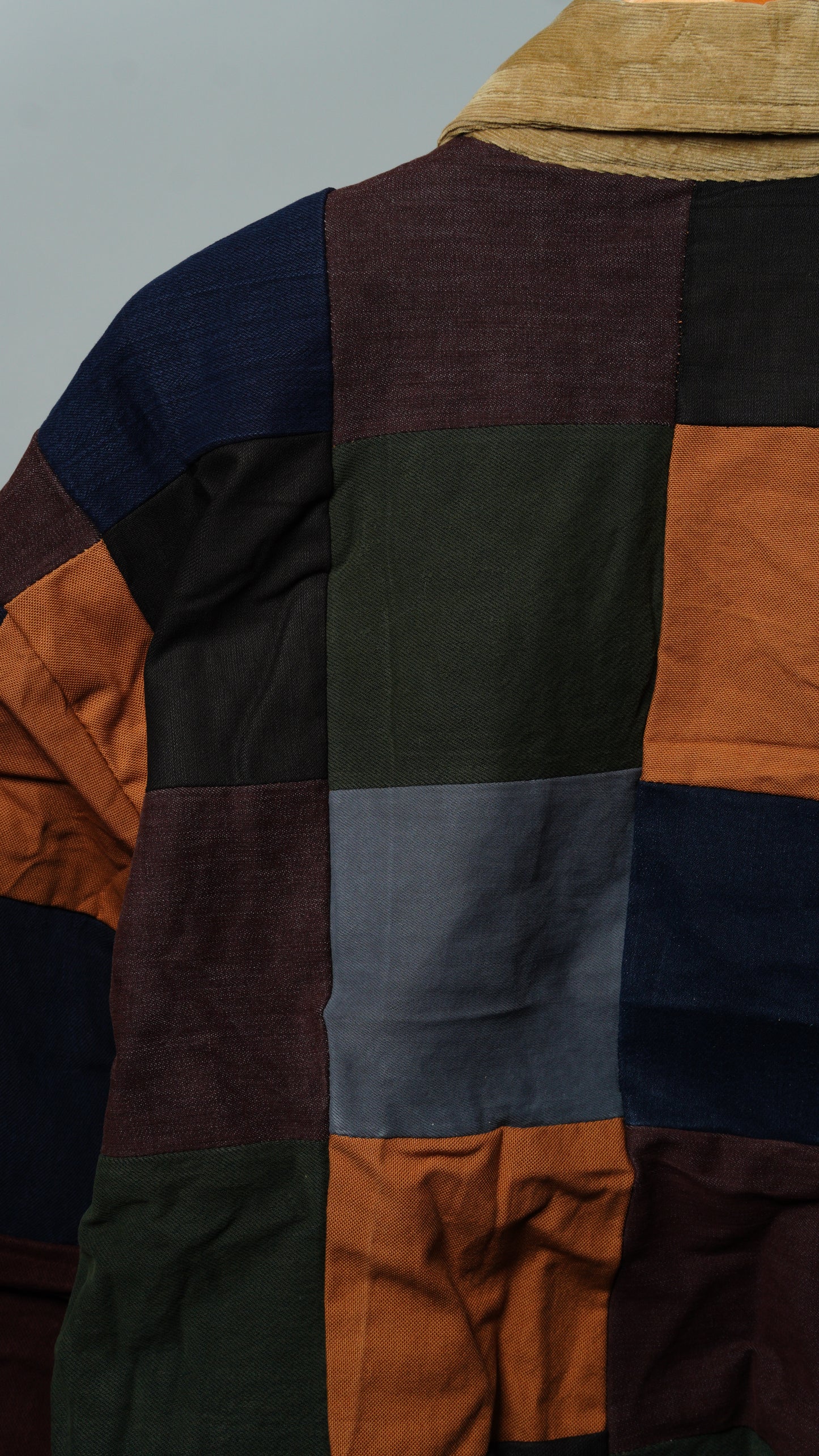 Upcycled Patchwork Jacket Size M