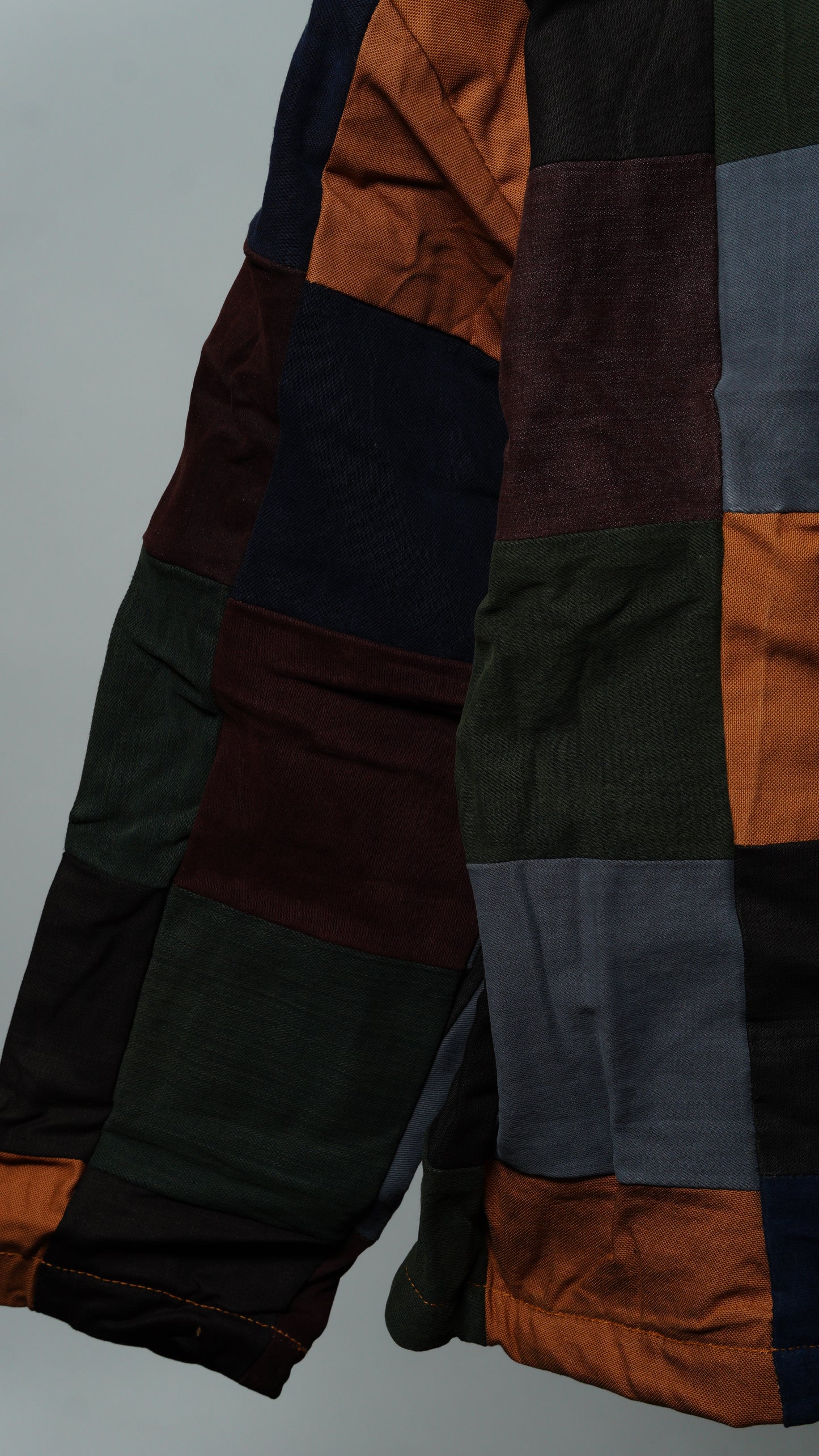 Upcycled Patchwork Jacket Size M