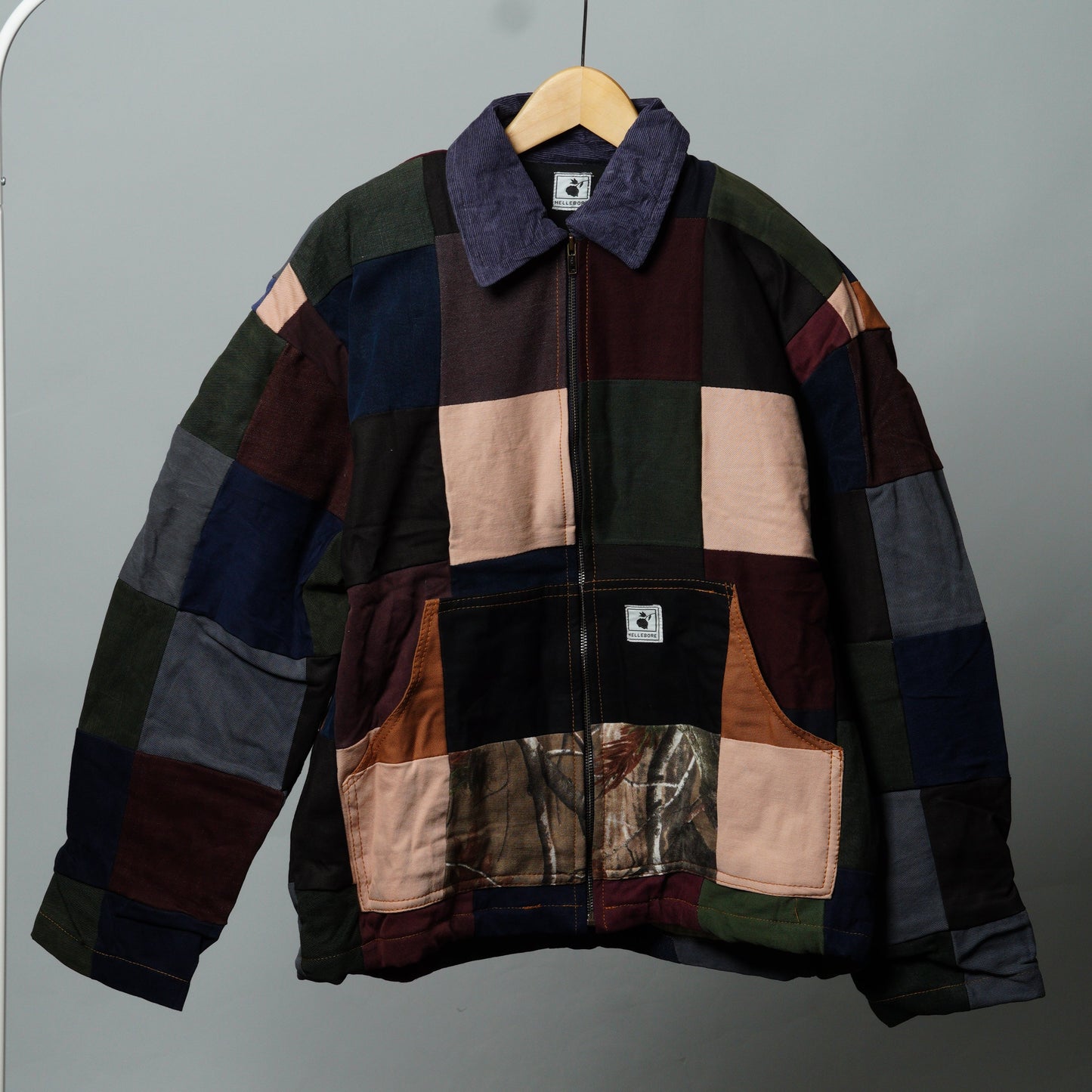 Upcycled Patchwork Jacket Size M