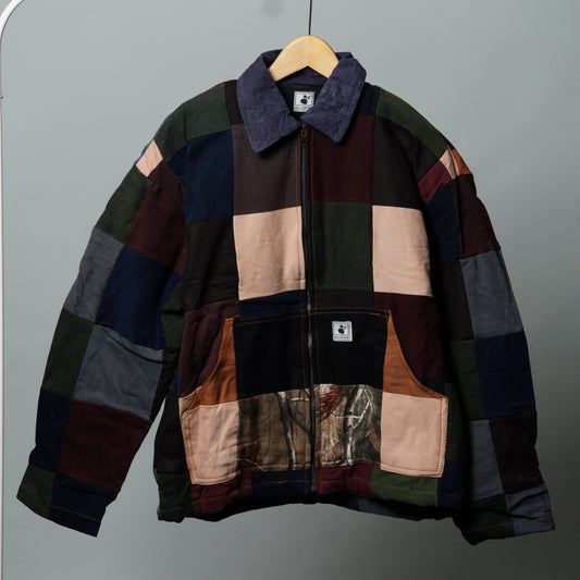 Upcycled Patchwork Jacket Size M