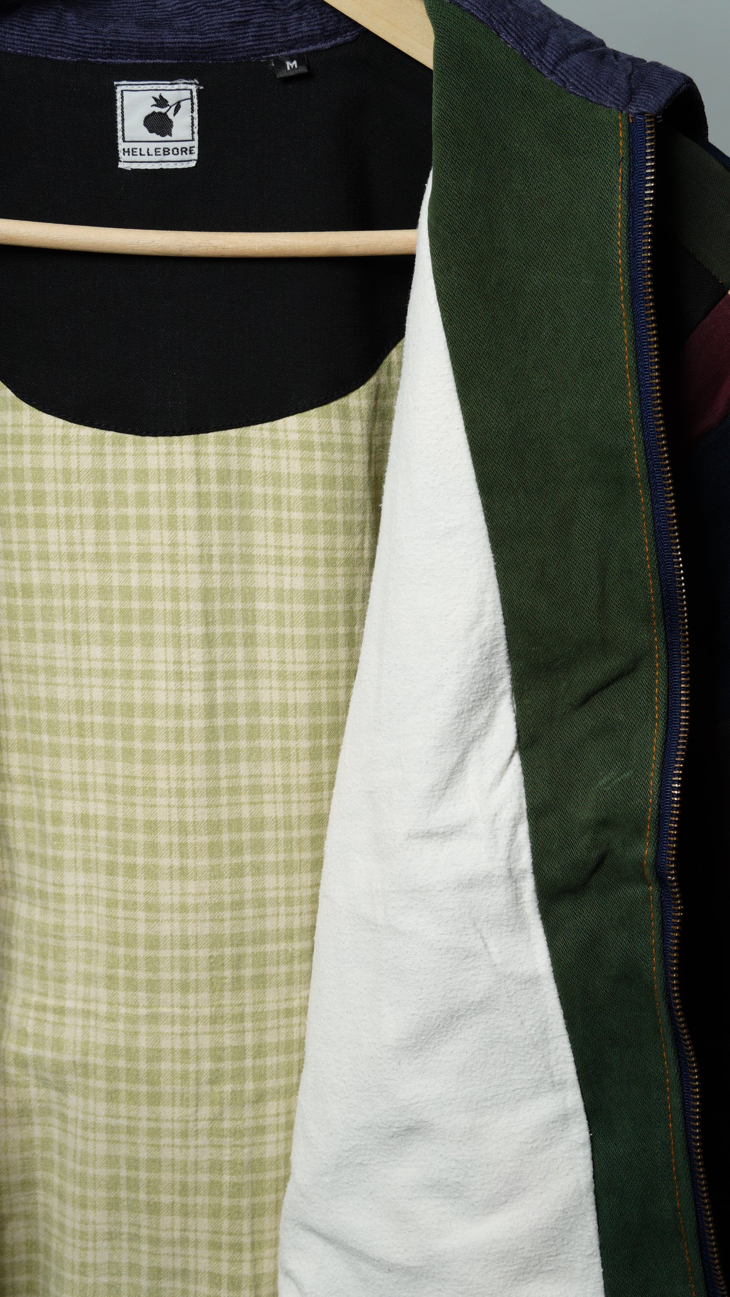 Upcycled Patchwork Jacket Size M