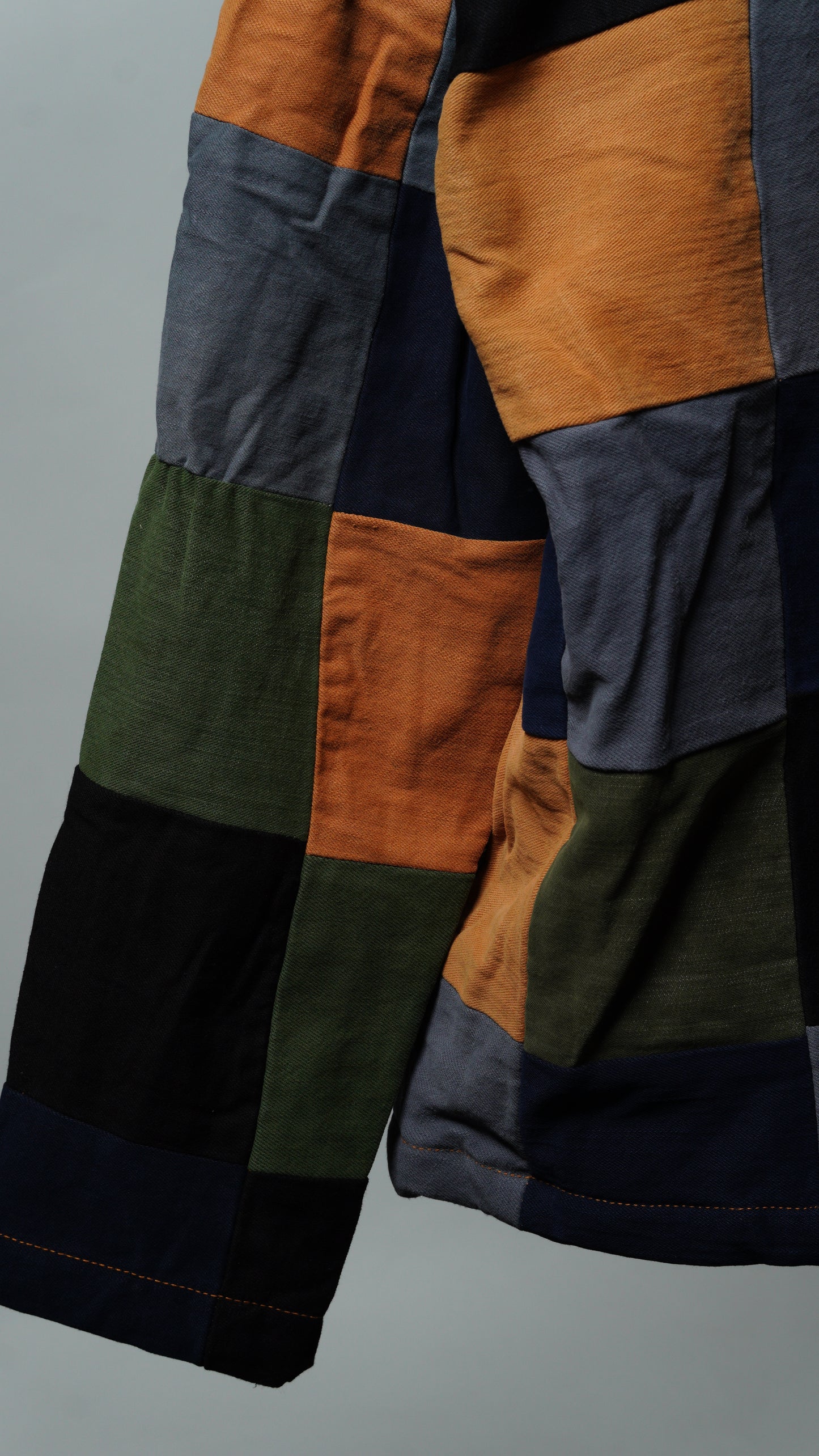 Upcycled Patchwork Jacket Size XL