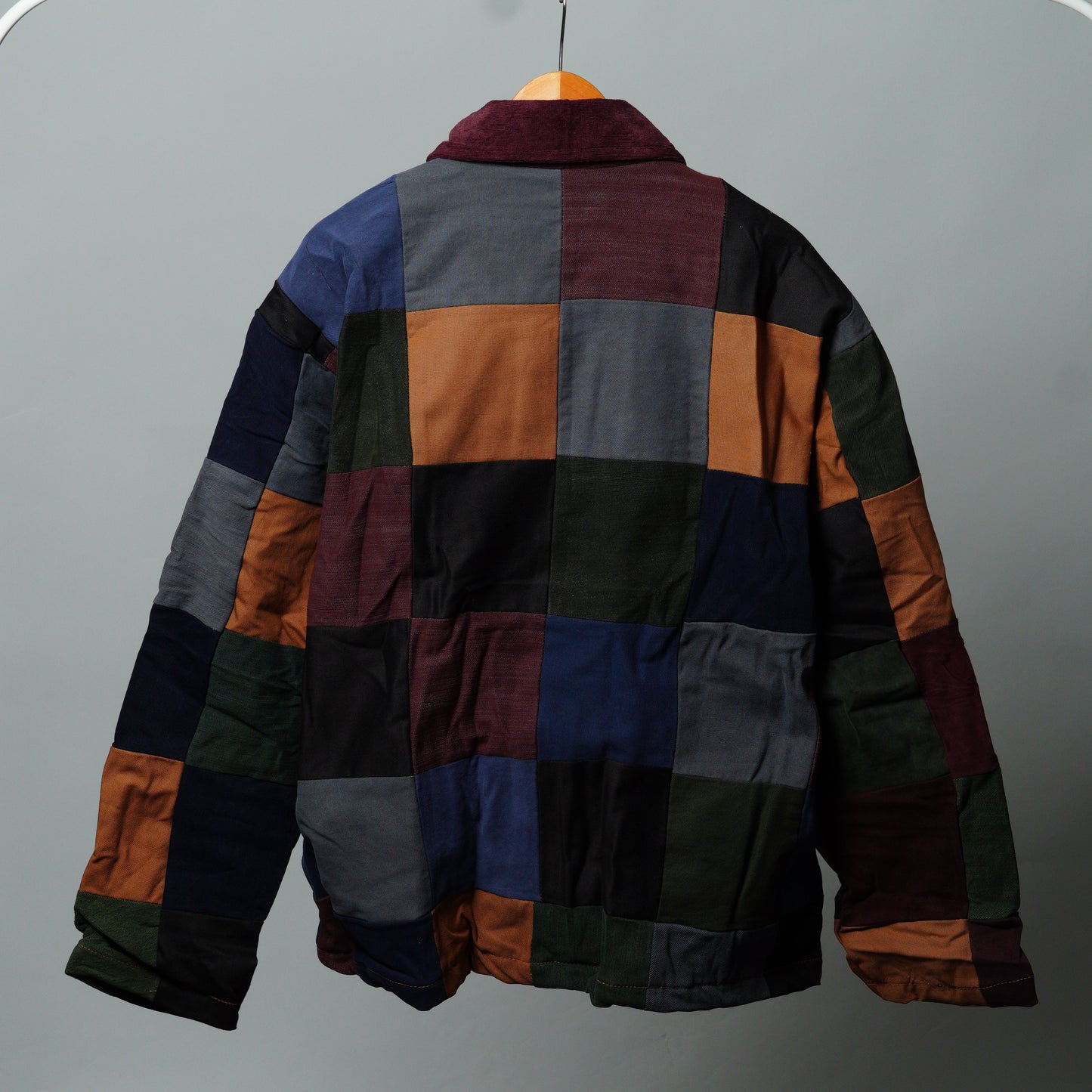 Upcycled Patchwork Jacket Size XL