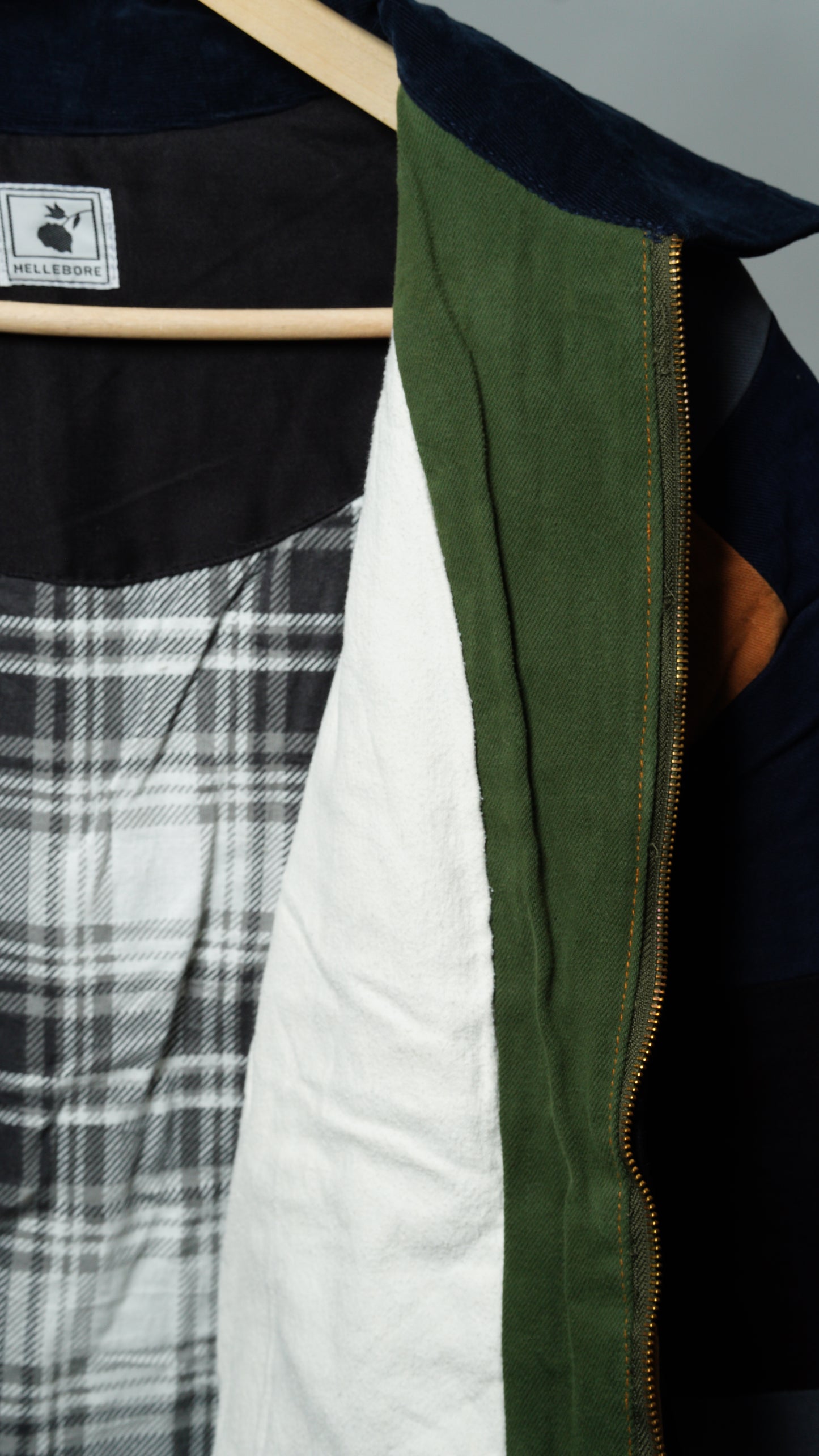 Upcycled Patchwork Jacket Size XL