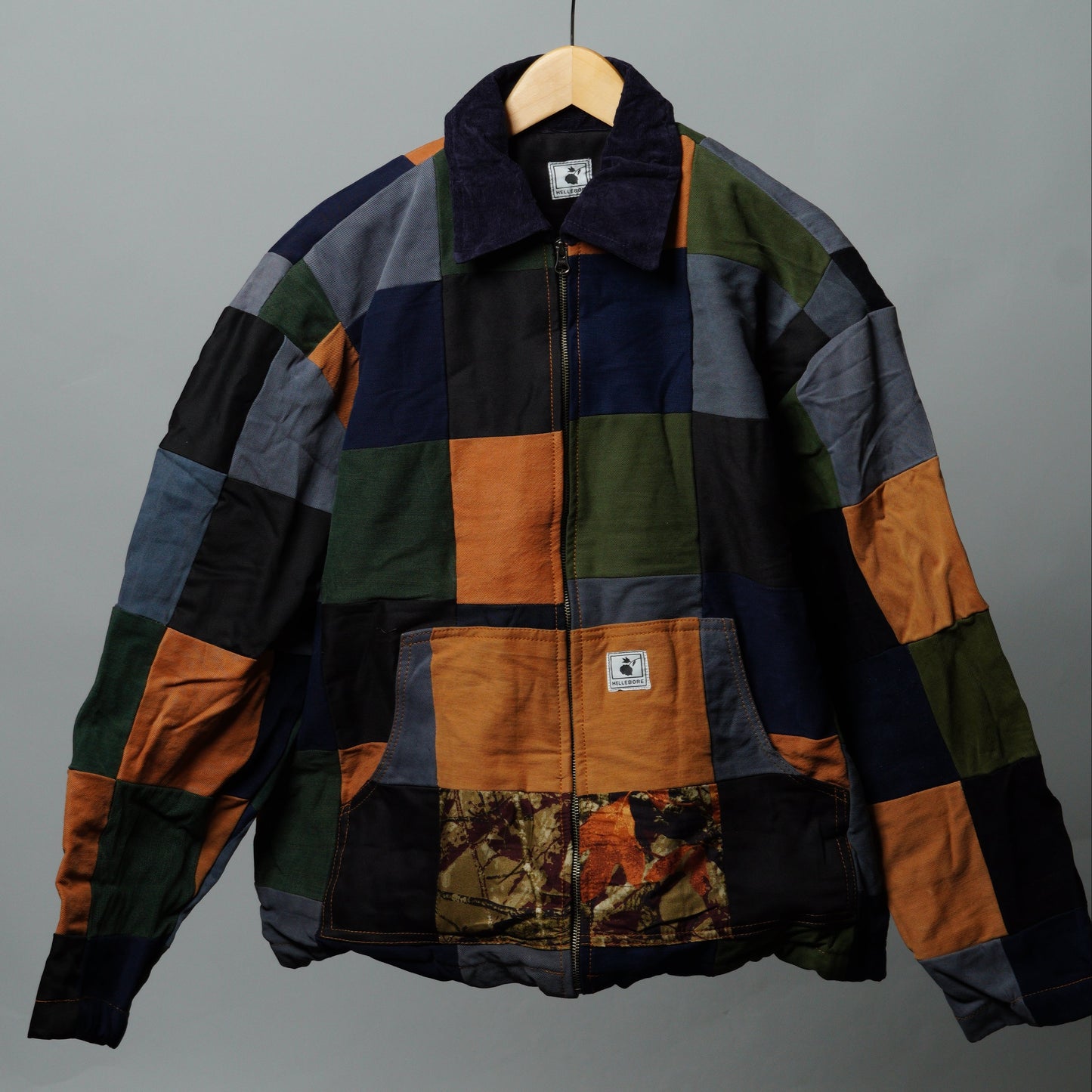 Upcycled Patchwork Jacket Size L