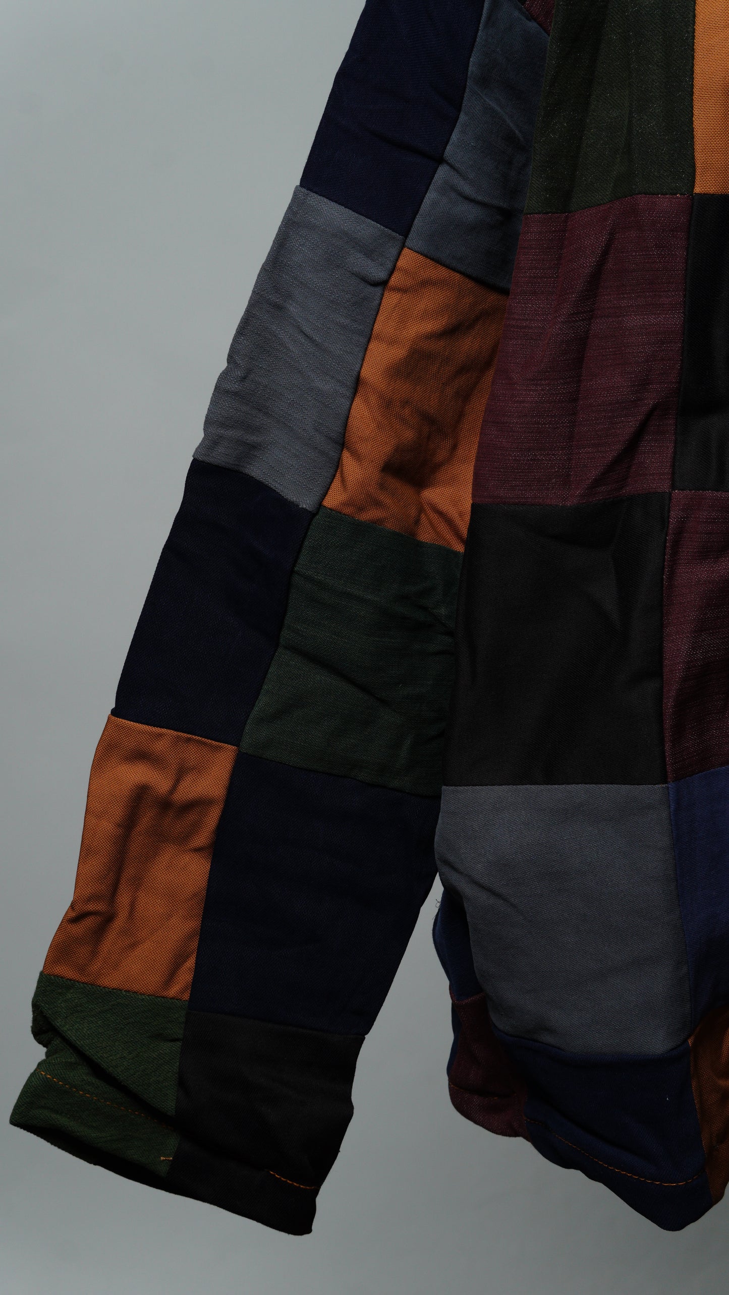 Upcycled Patchwork Jacket Size XL