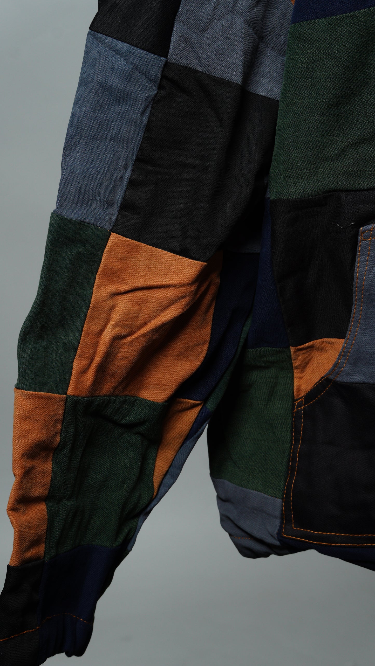 Upcycled Patchwork Jacket Size L