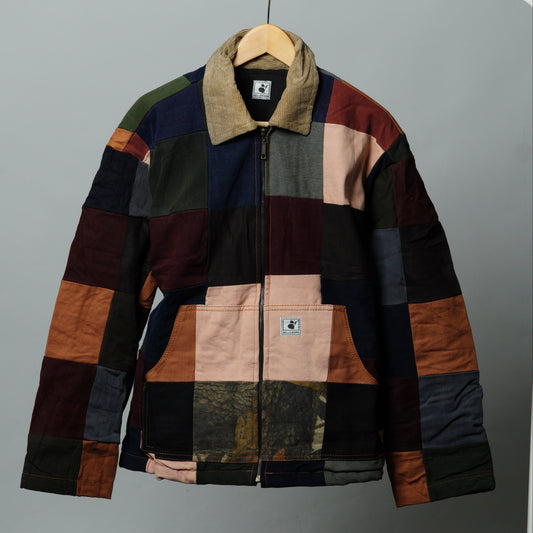 Upcycled Patchwork Jacket Size M