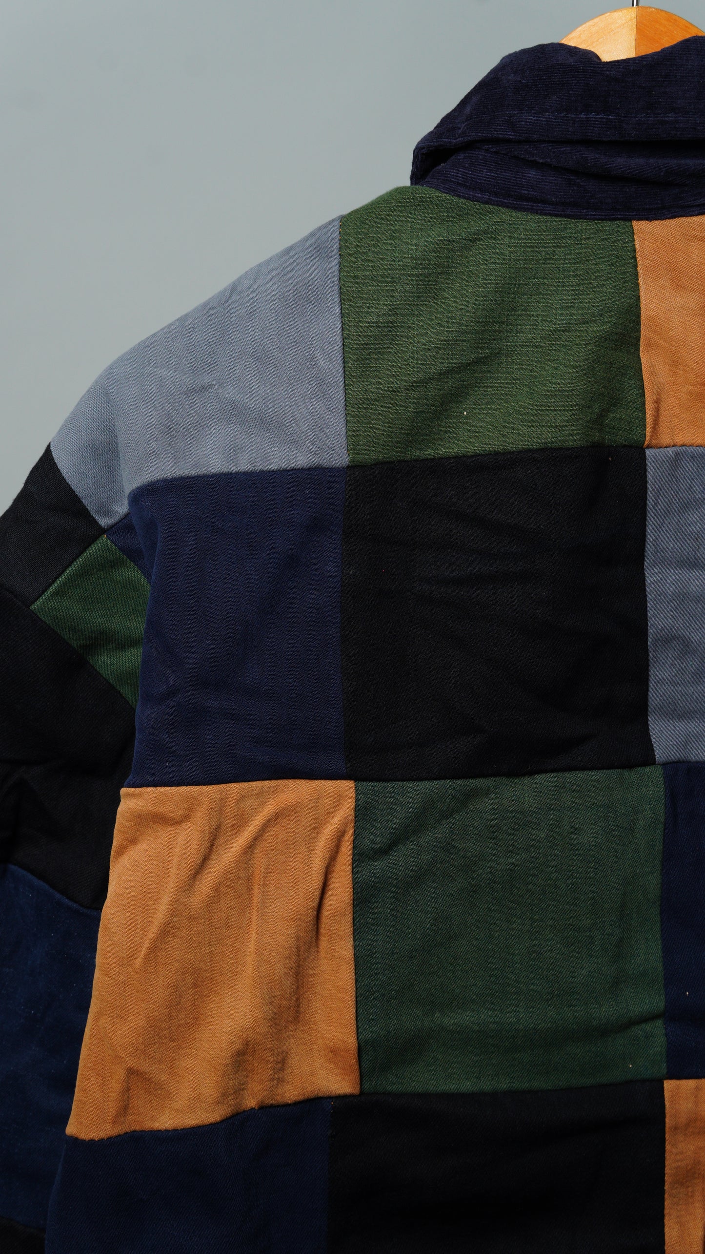 Upcycled Patchwork Jacket Size L