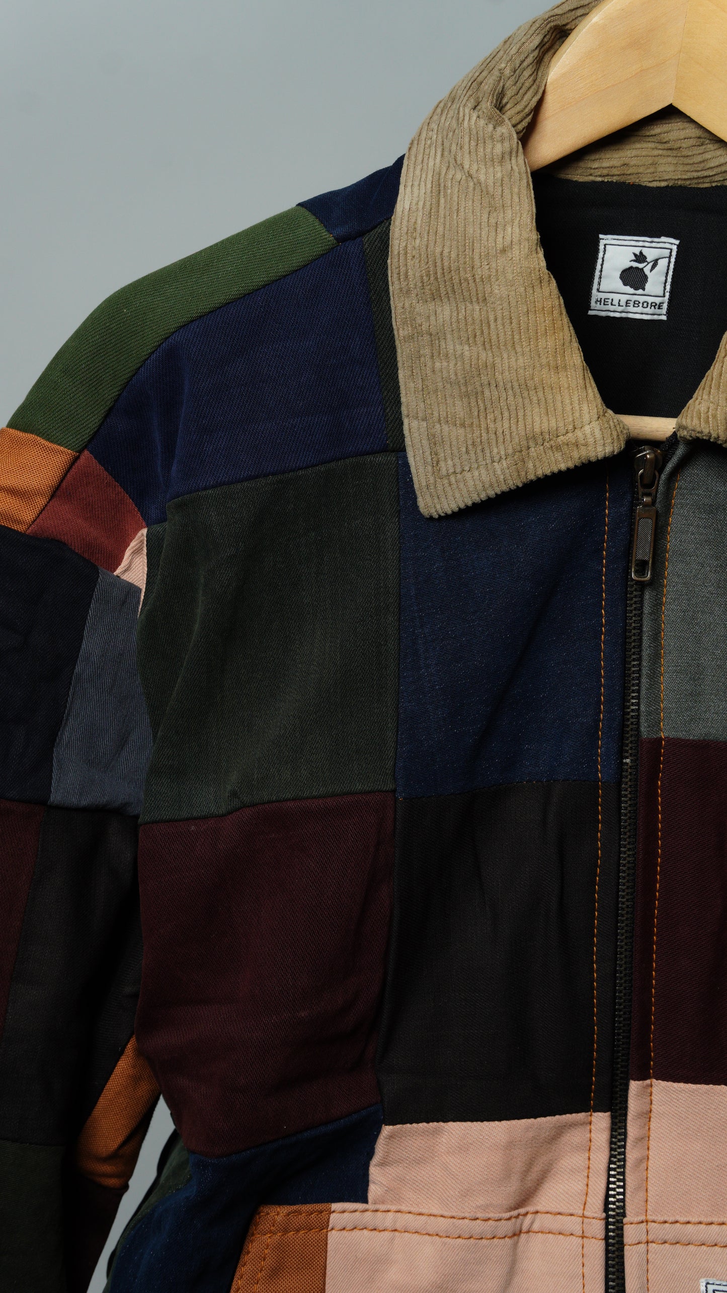 Upcycled Patchwork Jacket Size M