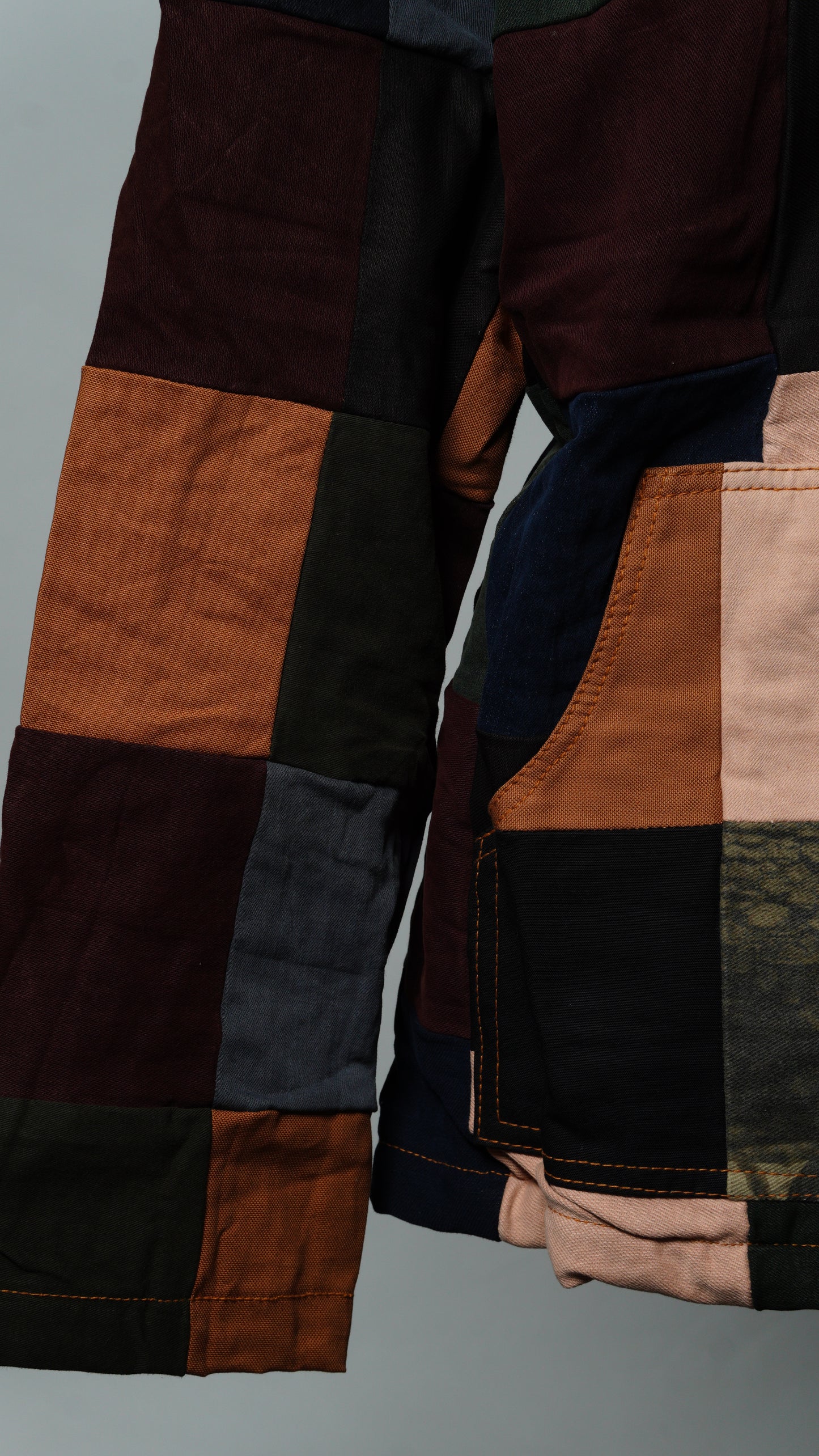 Upcycled Patchwork Jacket Size M