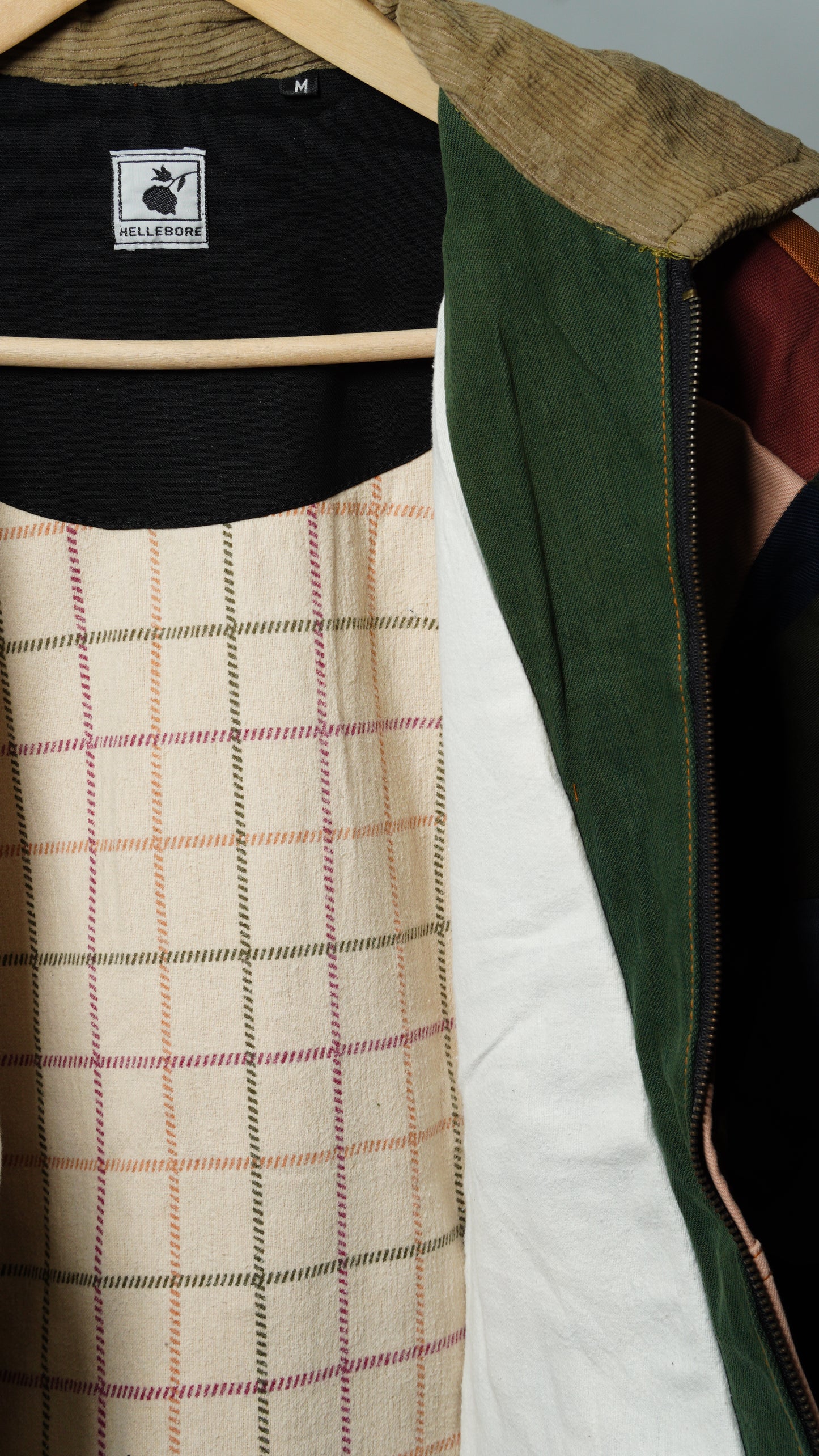 Upcycled Patchwork Jacket Size M