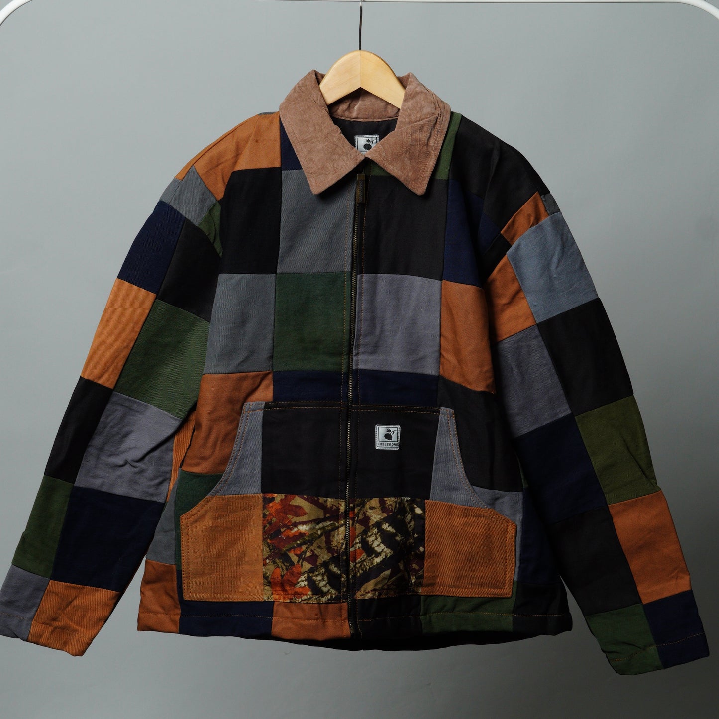 Upcycled Patchwork Jacket Size L