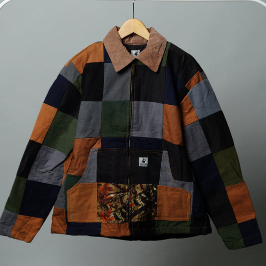 Upcycled Patchwork Jacket Size L