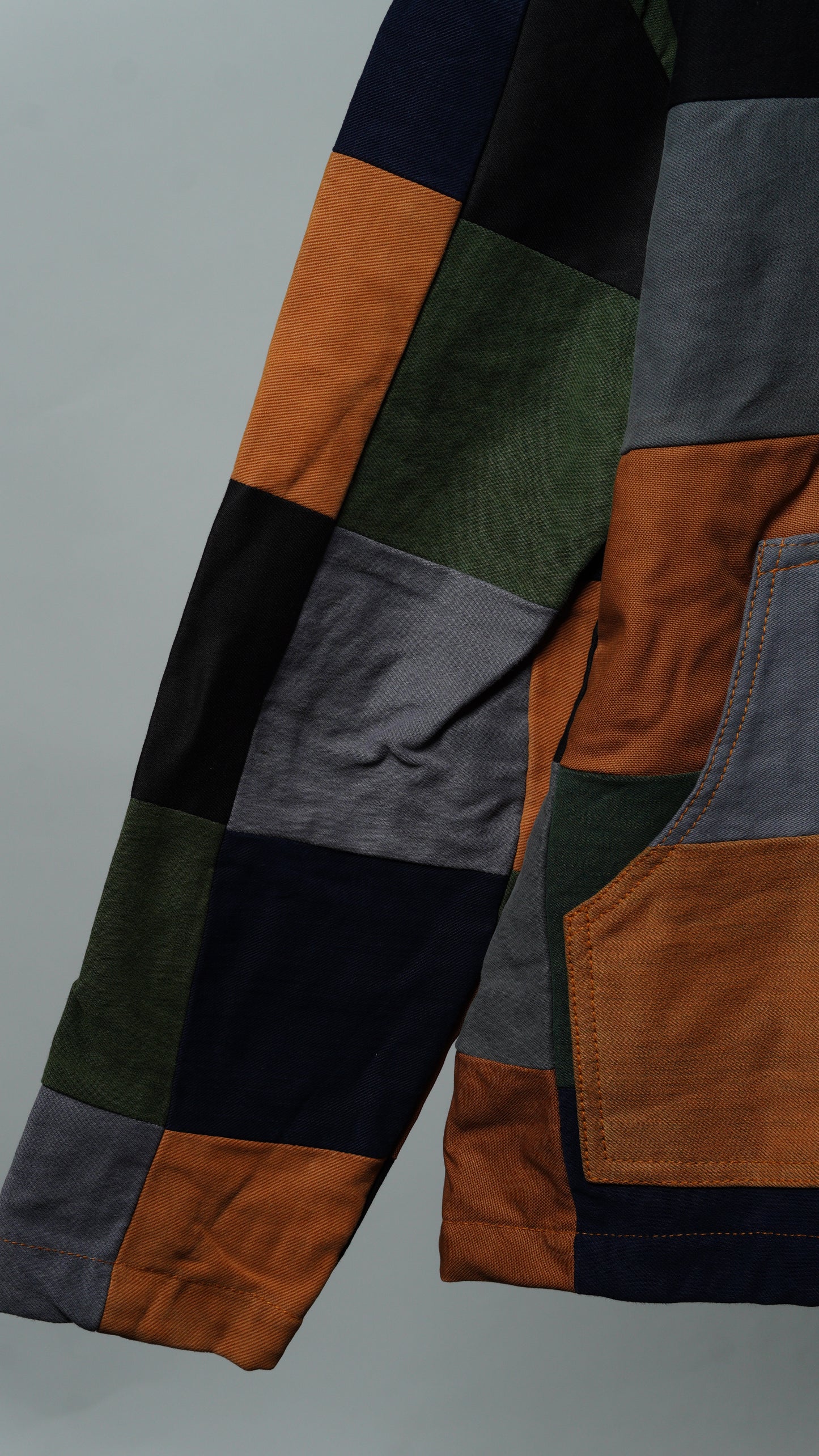 Upcycled Patchwork Jacket Size L