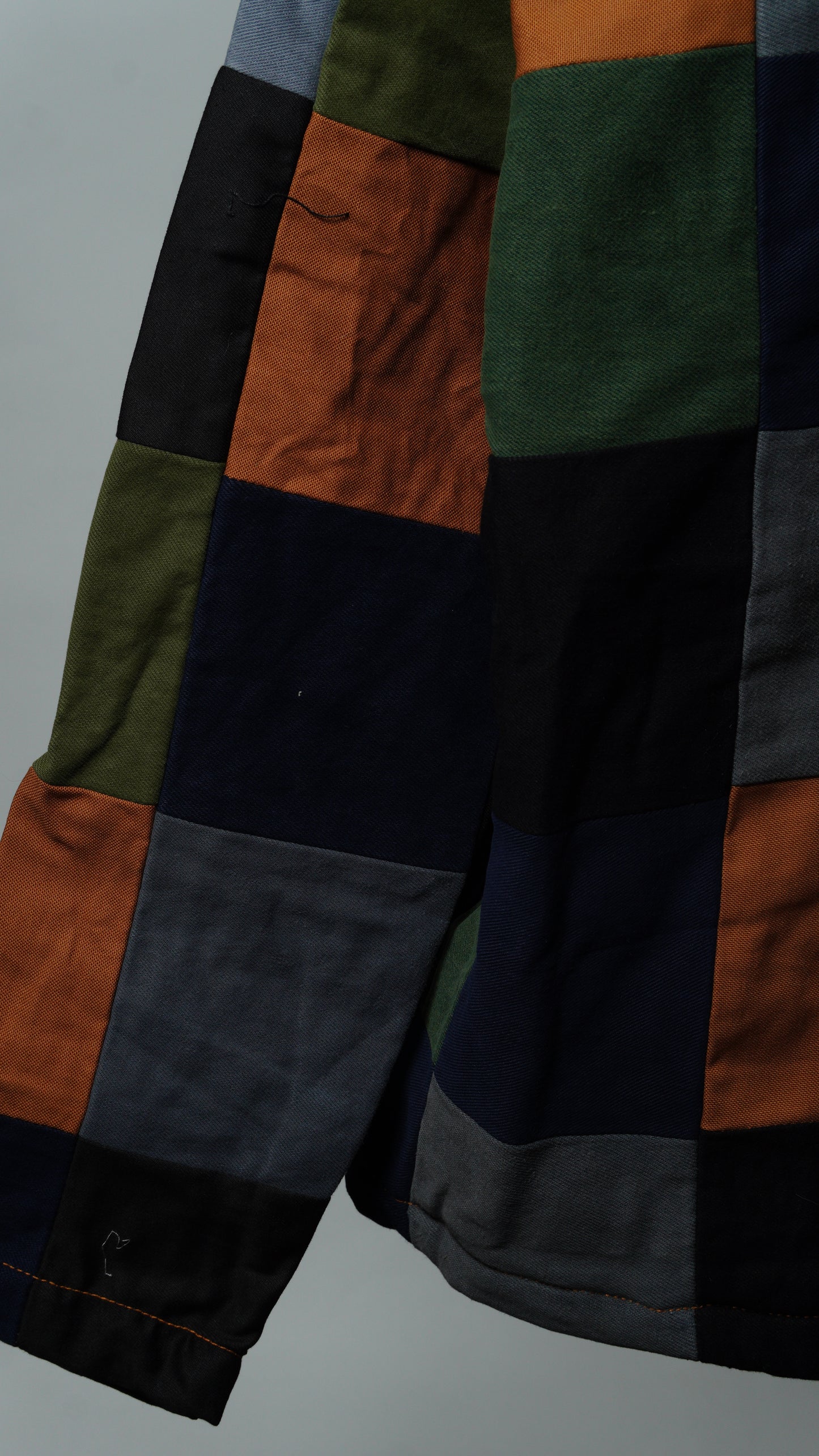 Upcycled Patchwork Jacket Size L