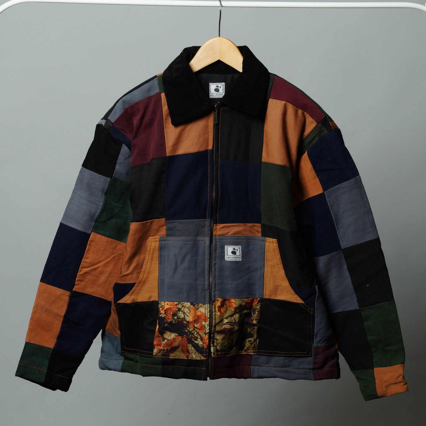 Upcycled Patchwork Jacket Size S