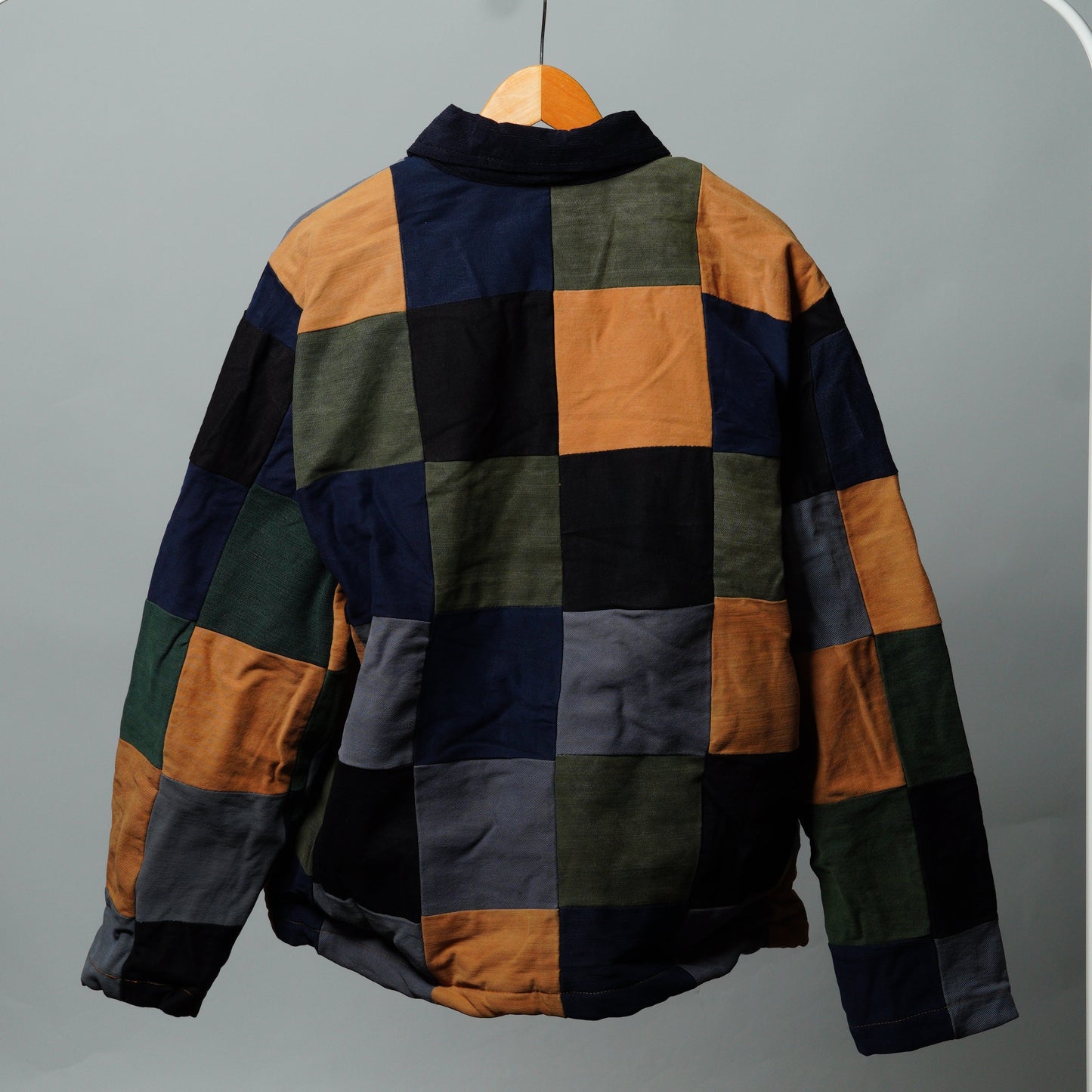 Upcycled Patchwork Jacket Size XL