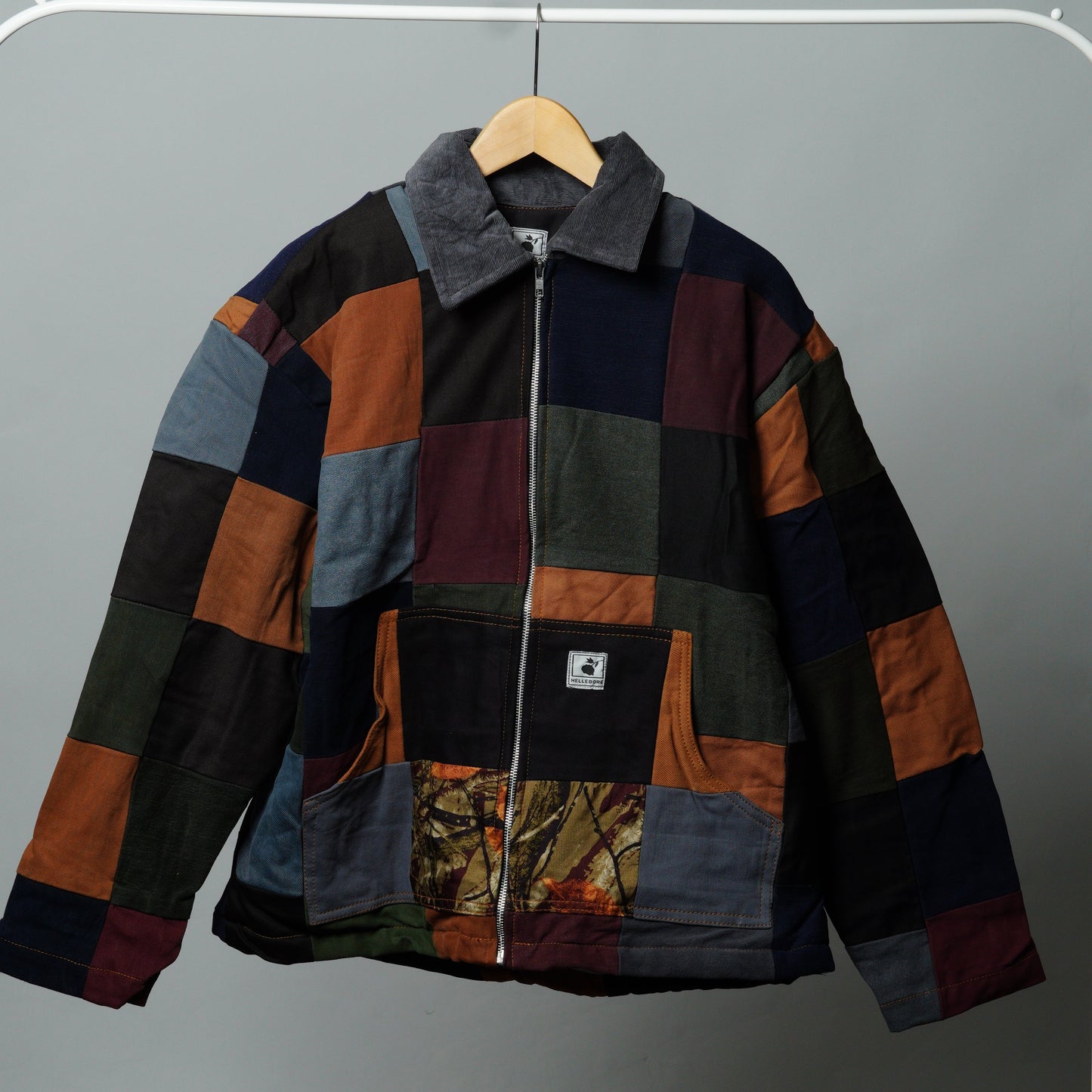 Upcycled Patchwork Jacket Size M