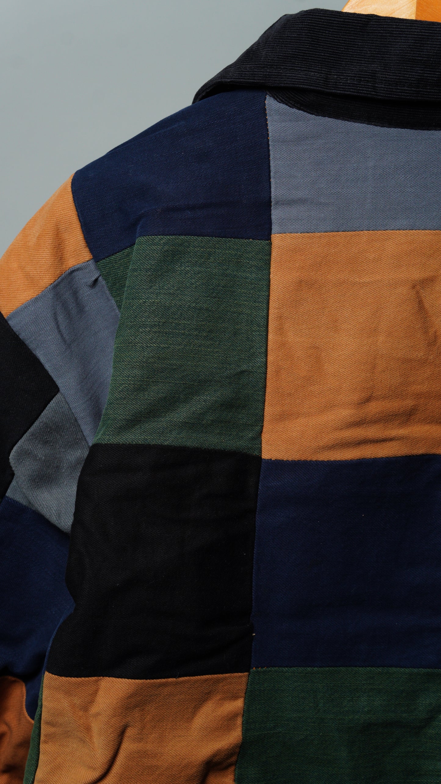 Upcycled Patchwork Jacket Size S