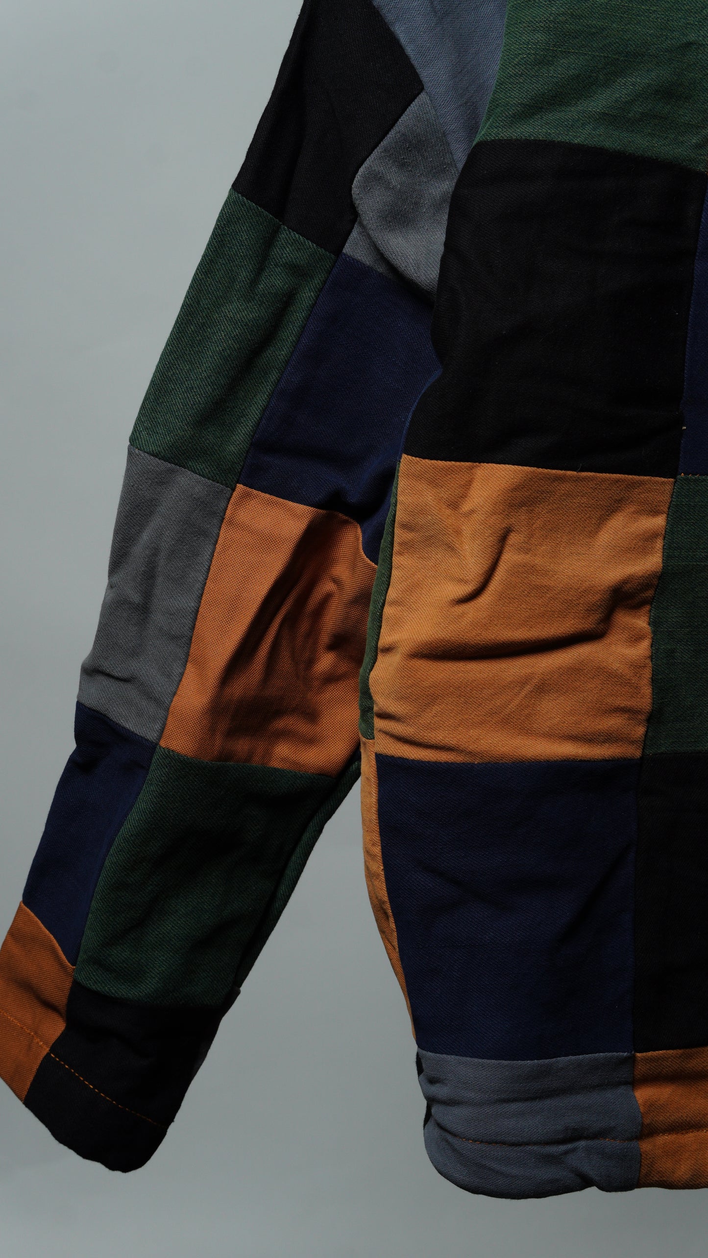 Upcycled Patchwork Jacket Size S