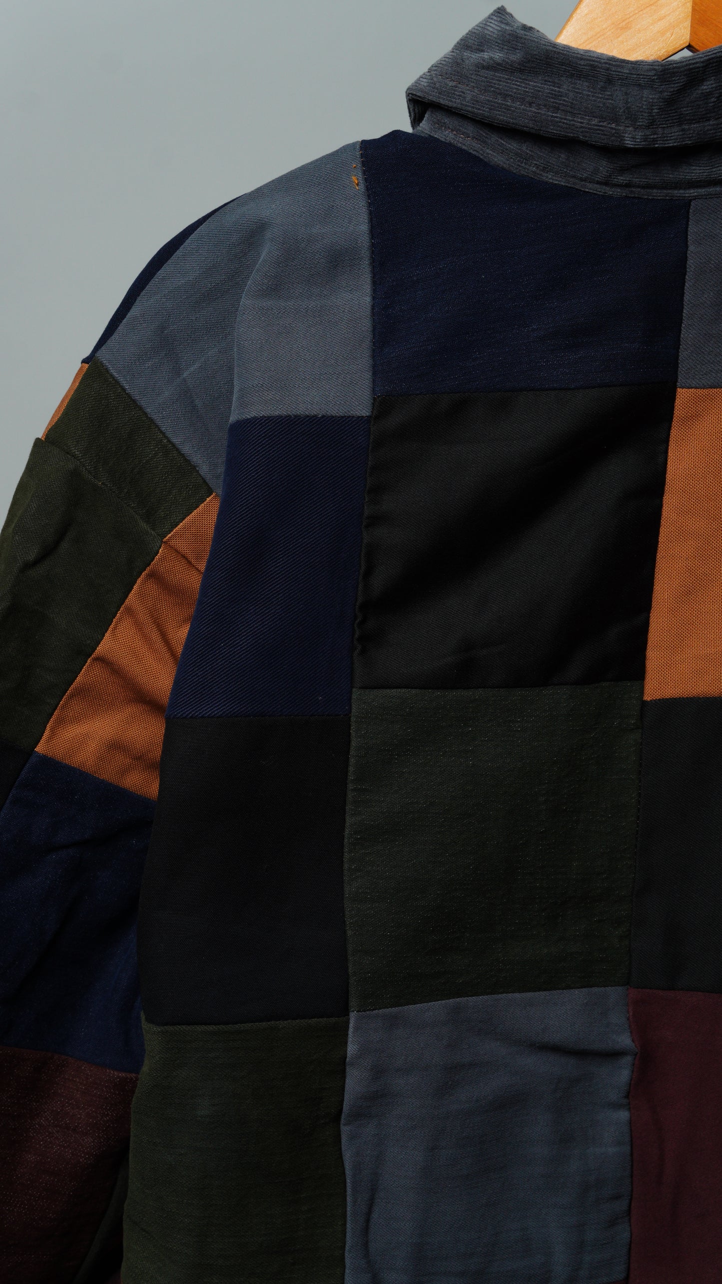 Upcycled Patchwork Jacket Size M