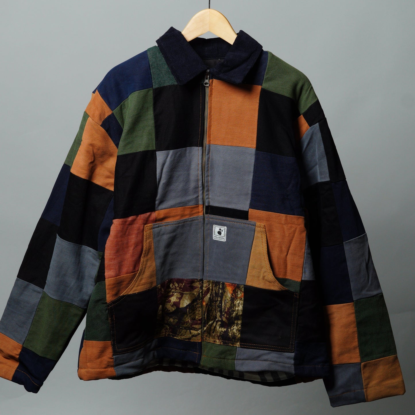 Upcycled Patchwork Jacket Size XL