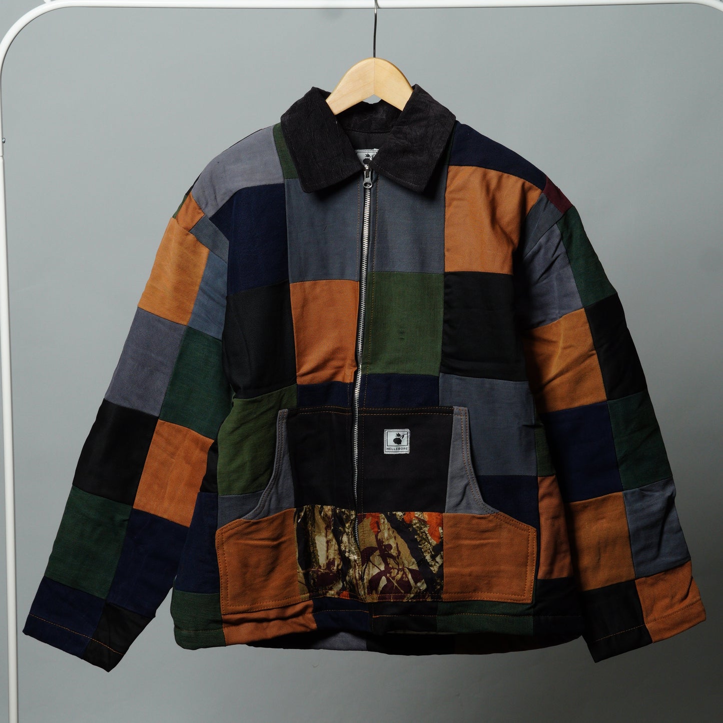 Upcycled Patchwork Jacket Size M