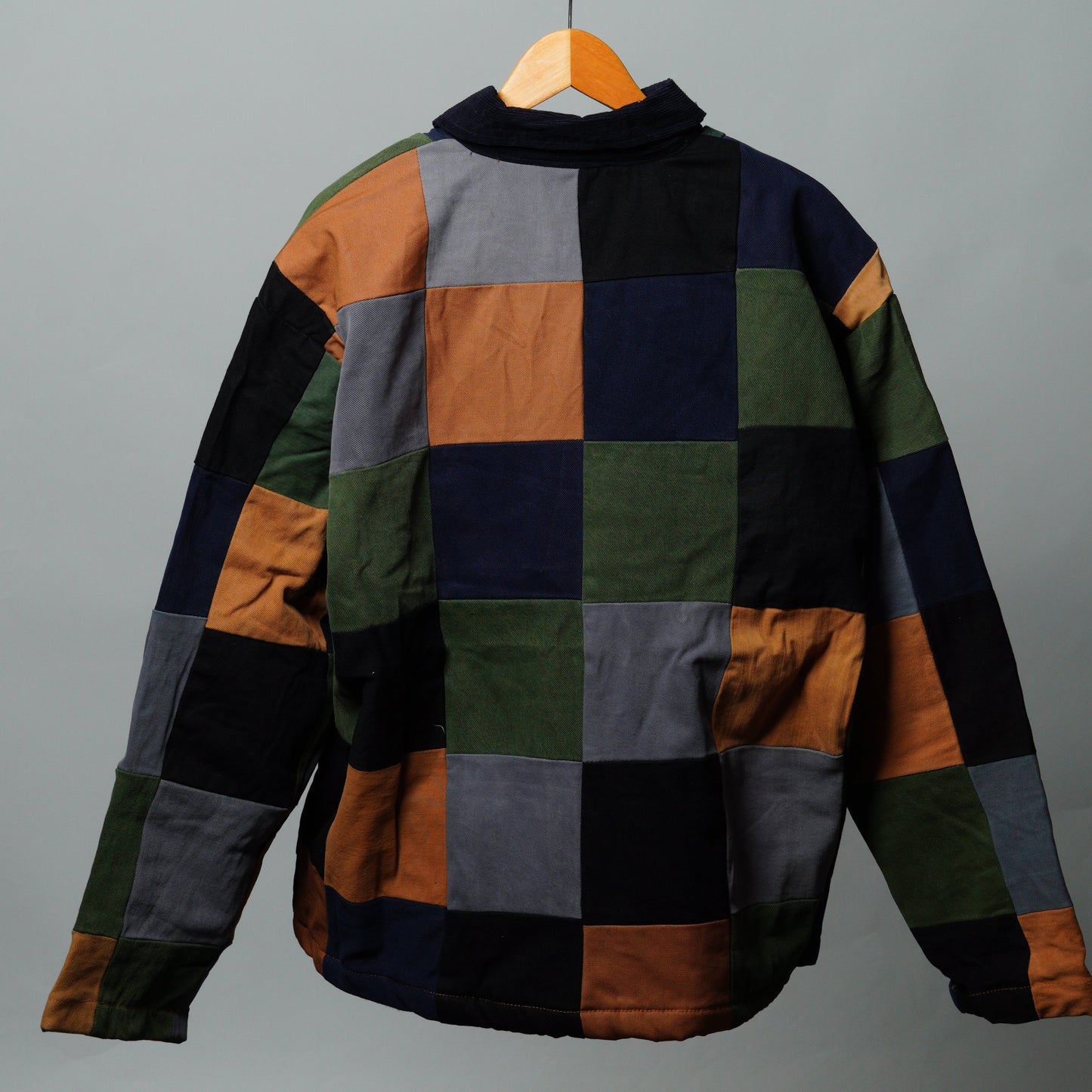 Upcycled Patchwork Jacket Size XL