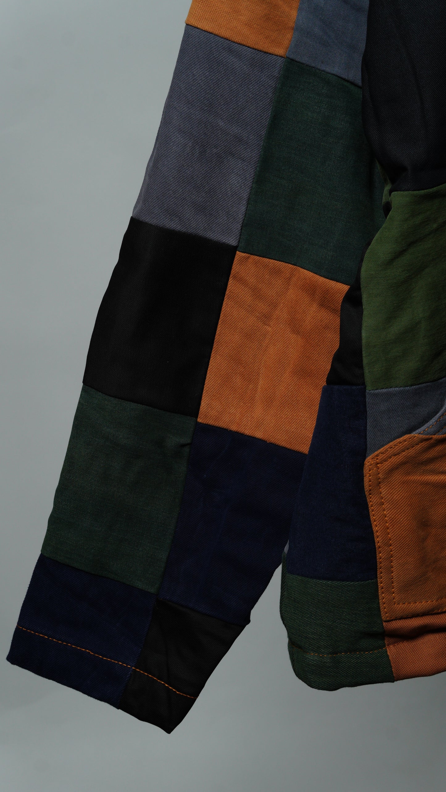 Upcycled Patchwork Jacket Size M