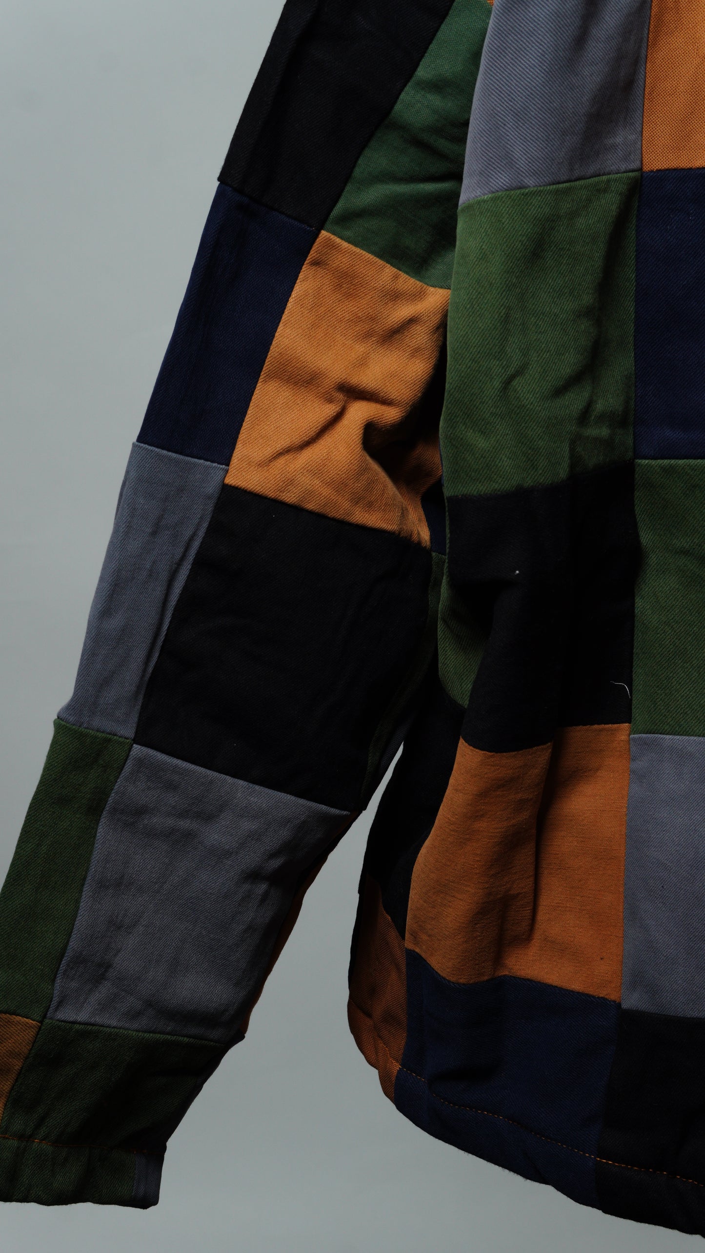 Upcycled Patchwork Jacket Size XL