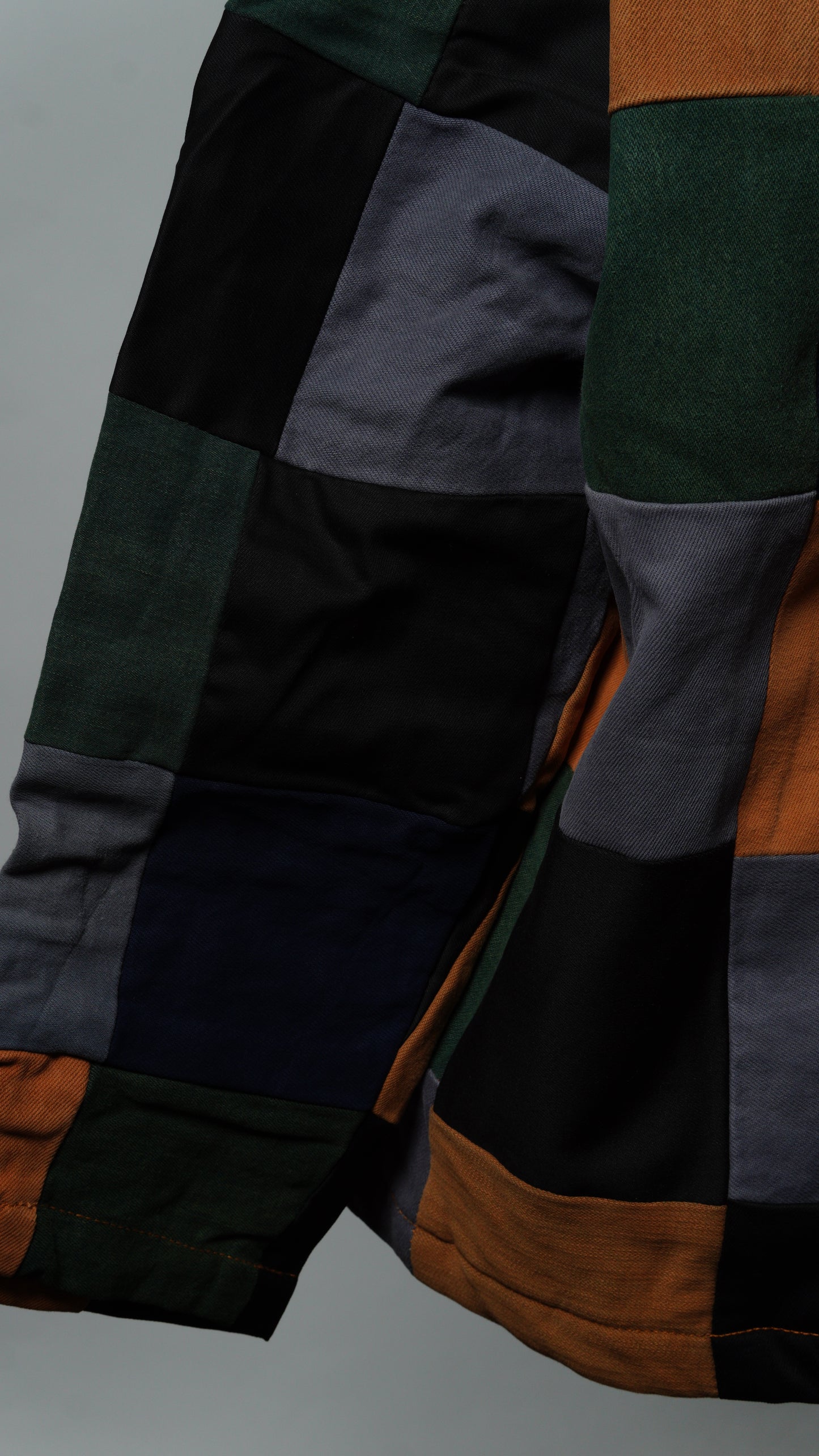 Upcycled Patchwork Jacket Size M