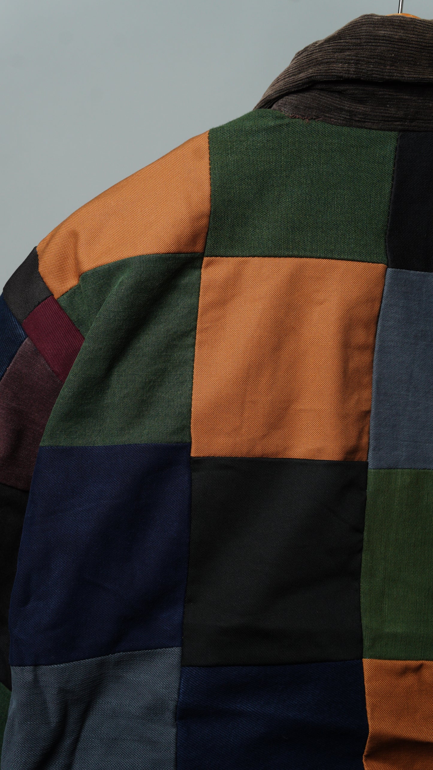 Upcycled Patchwork Jacket Size M