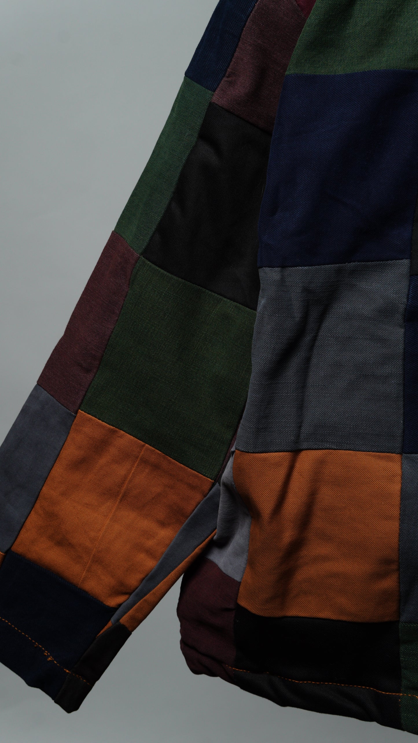 Upcycled Patchwork Jacket Size M